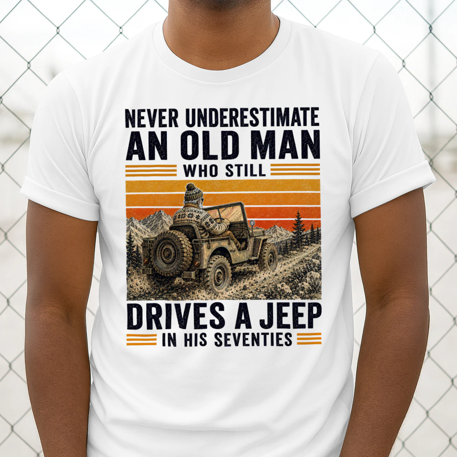 TEU0417 Drives A Jeep