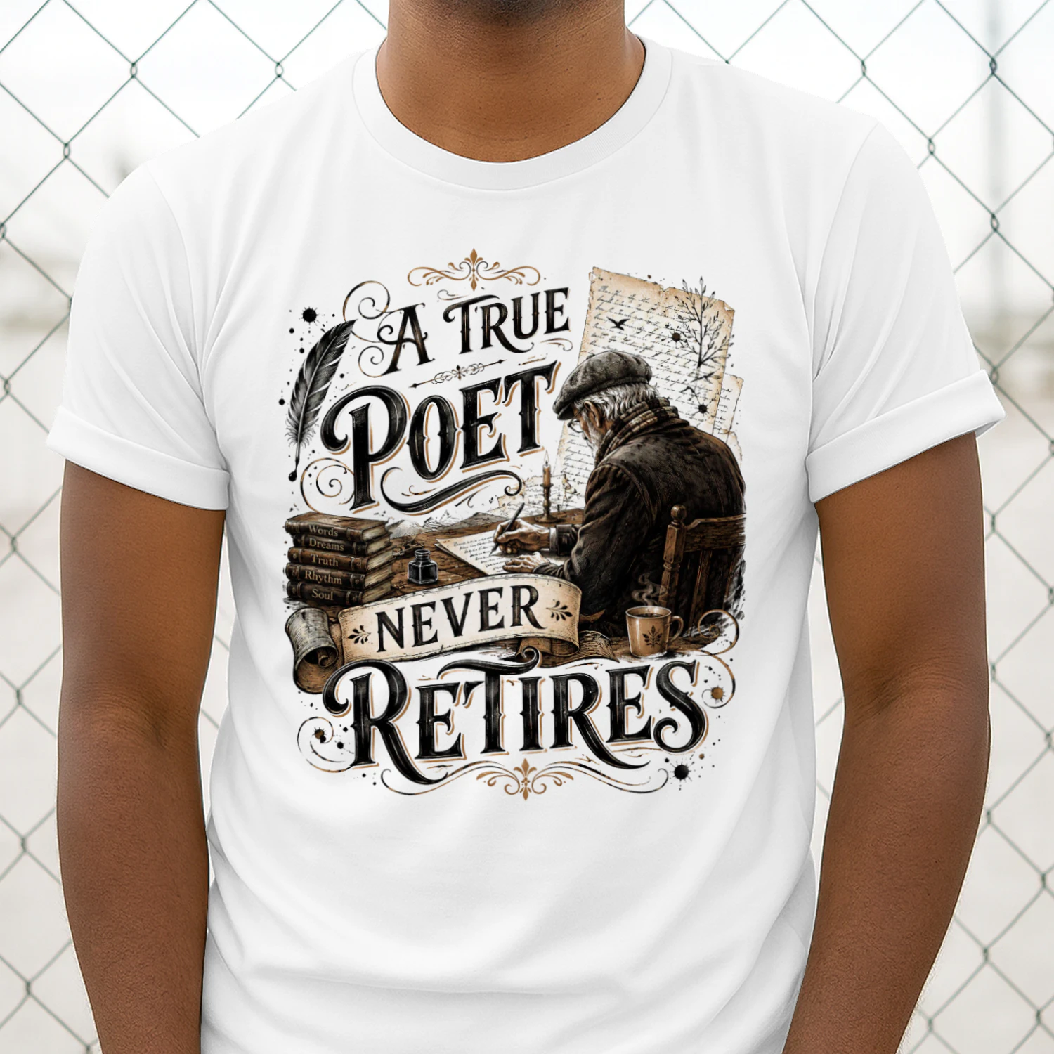 TEU0335 A True Poet Never Retires