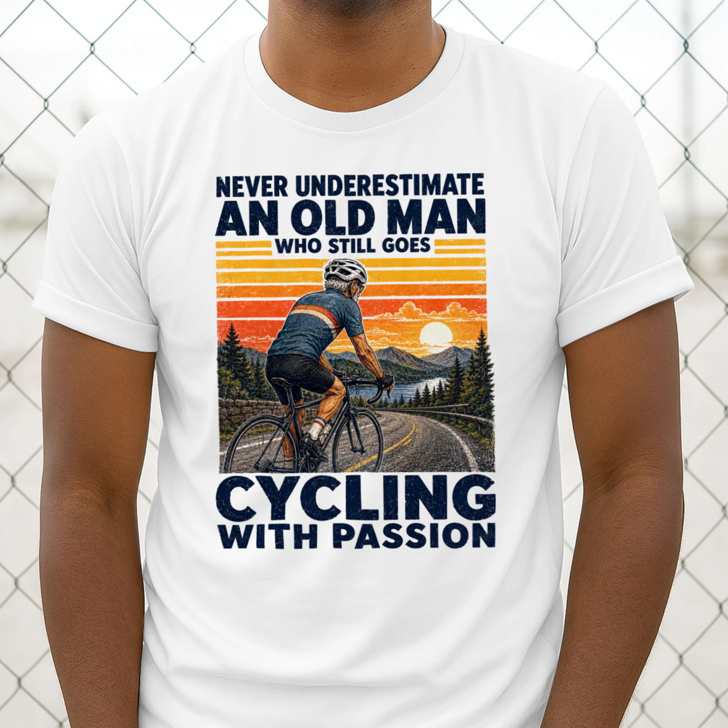 TEU1026 Man Cycling