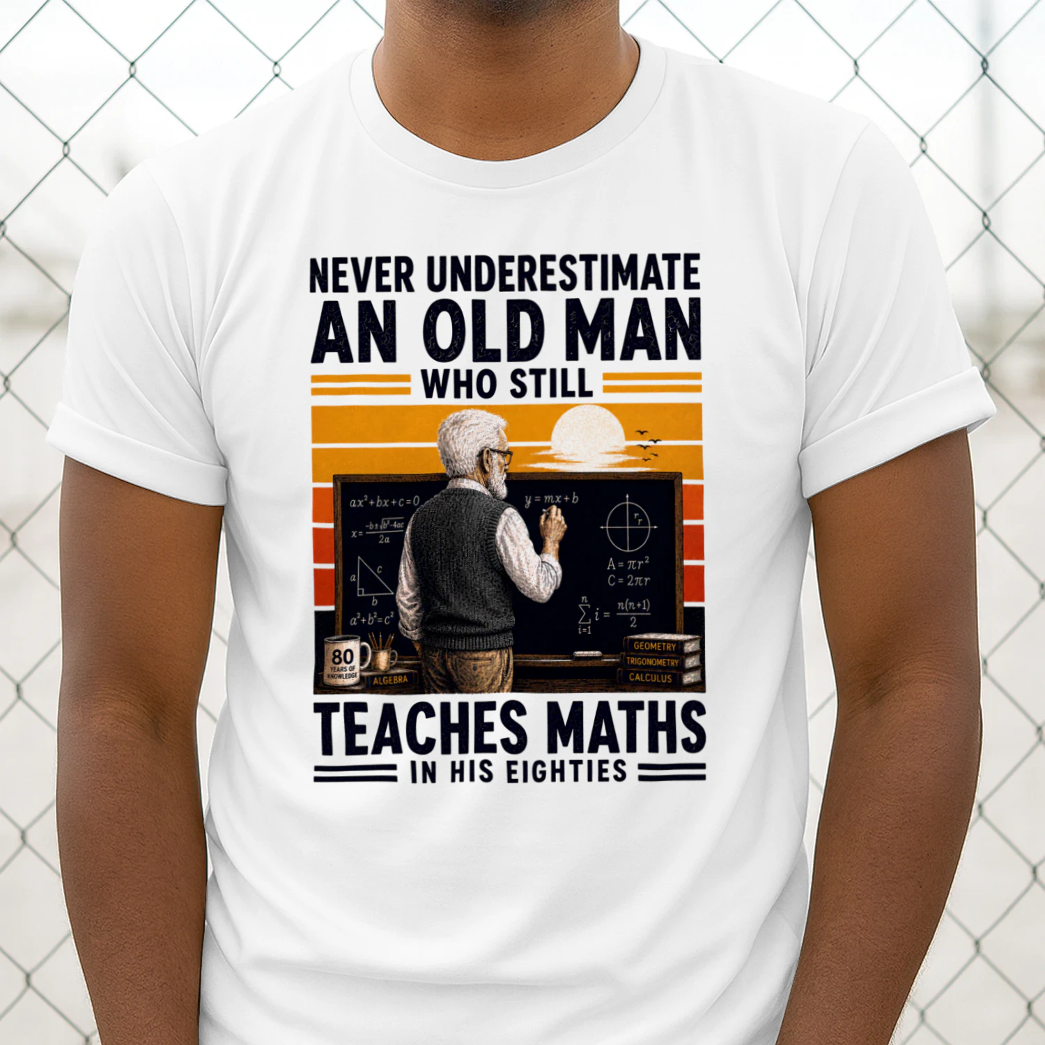 TEU0627 Teaches Maths In His Eighties