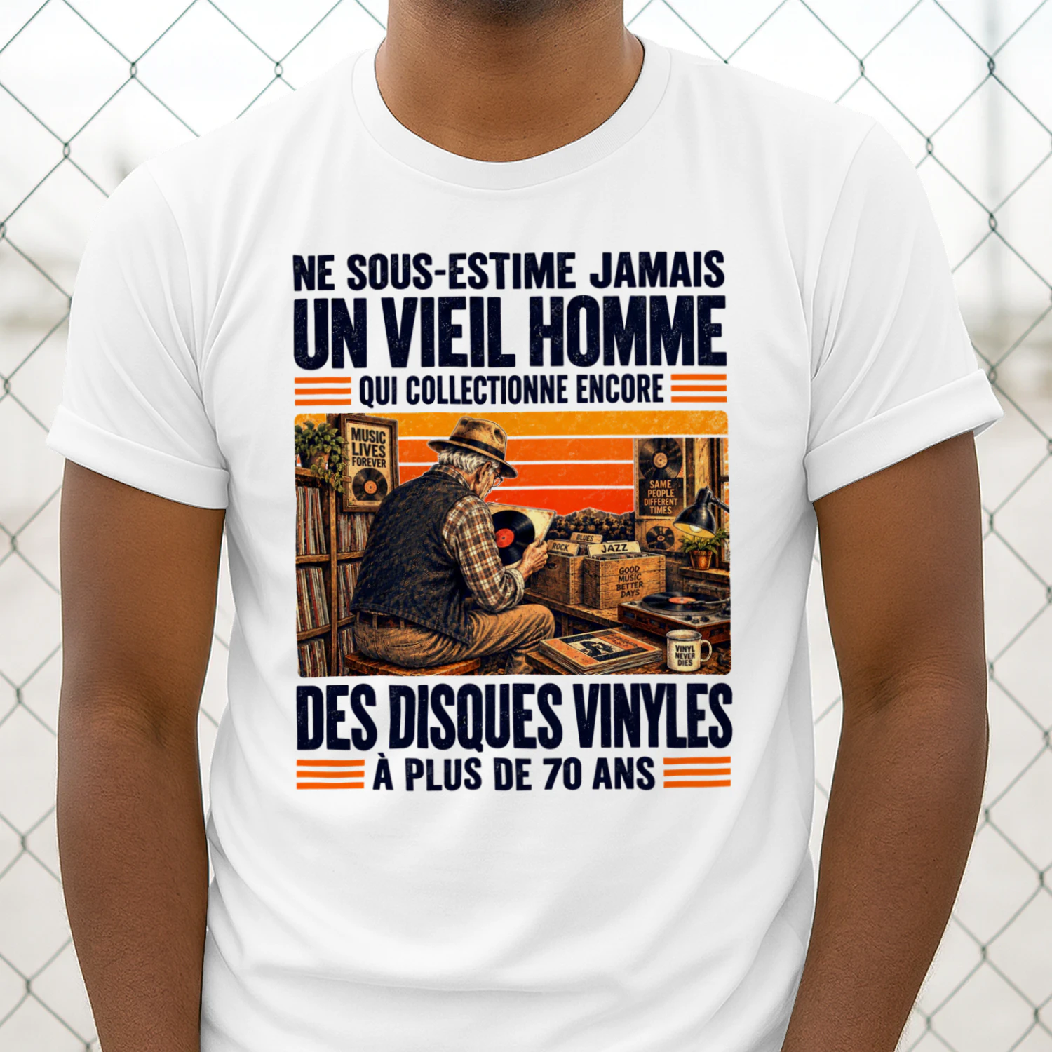 TEU1596 Des Disques Vinyles