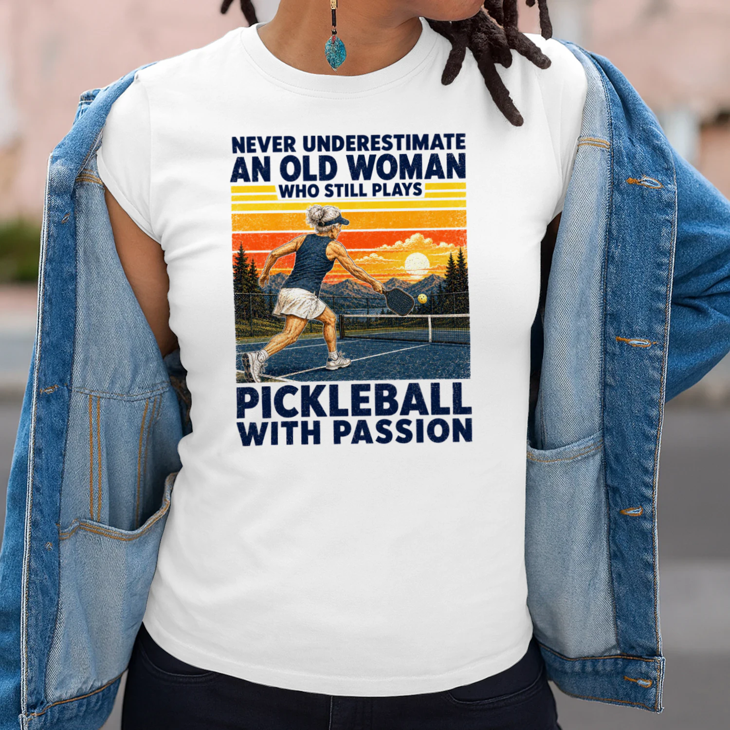 TEU1075 Woman Pickleball