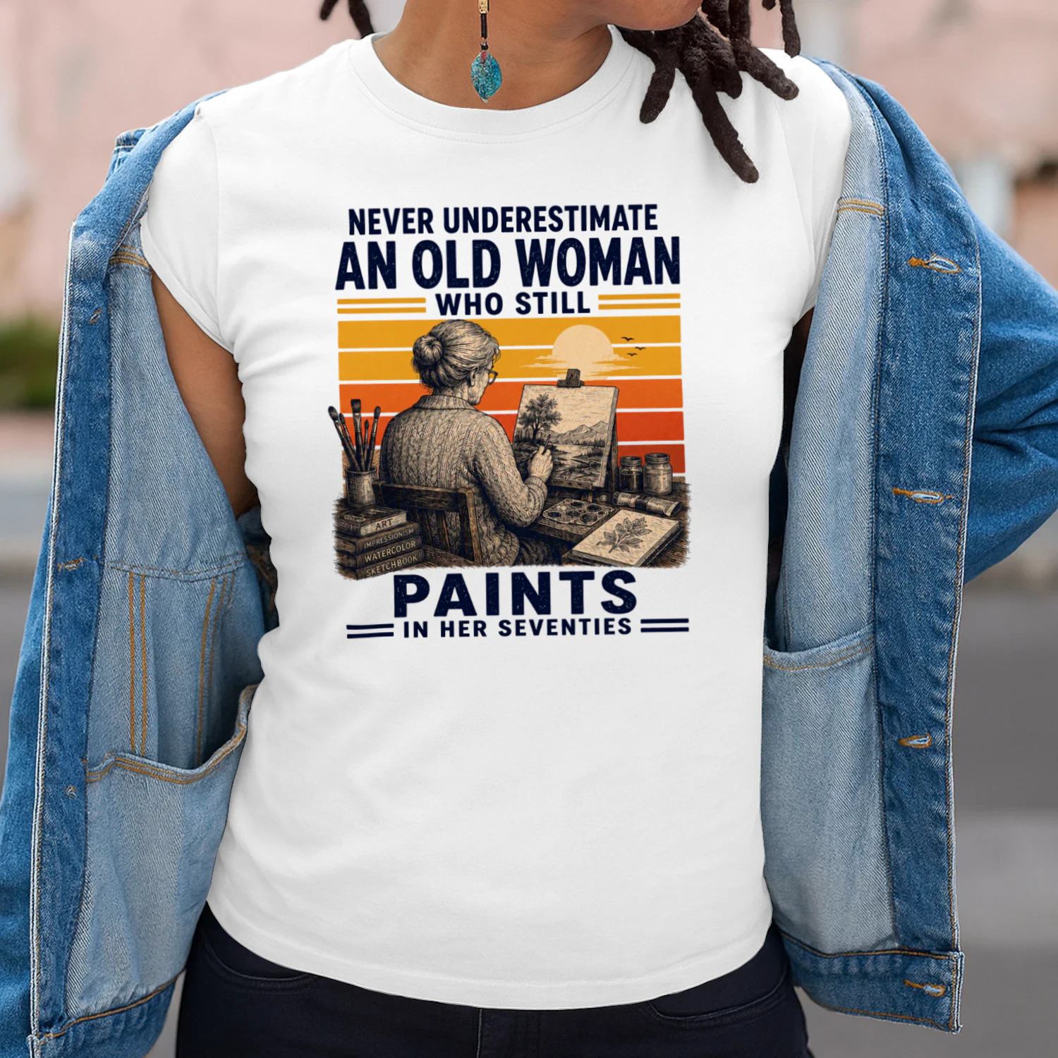 TEU0363 Woman Paints