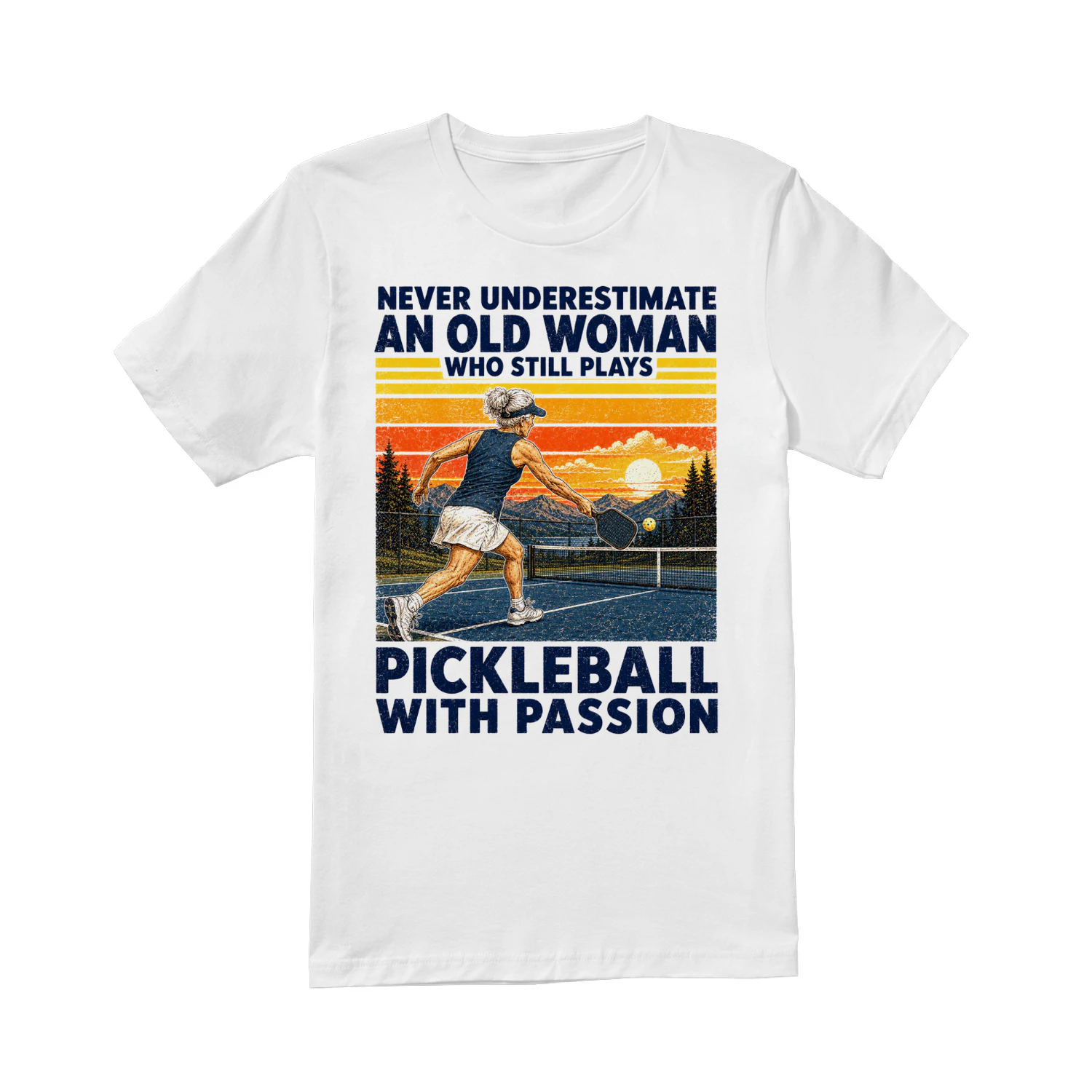 TEU1075 Woman Pickleball