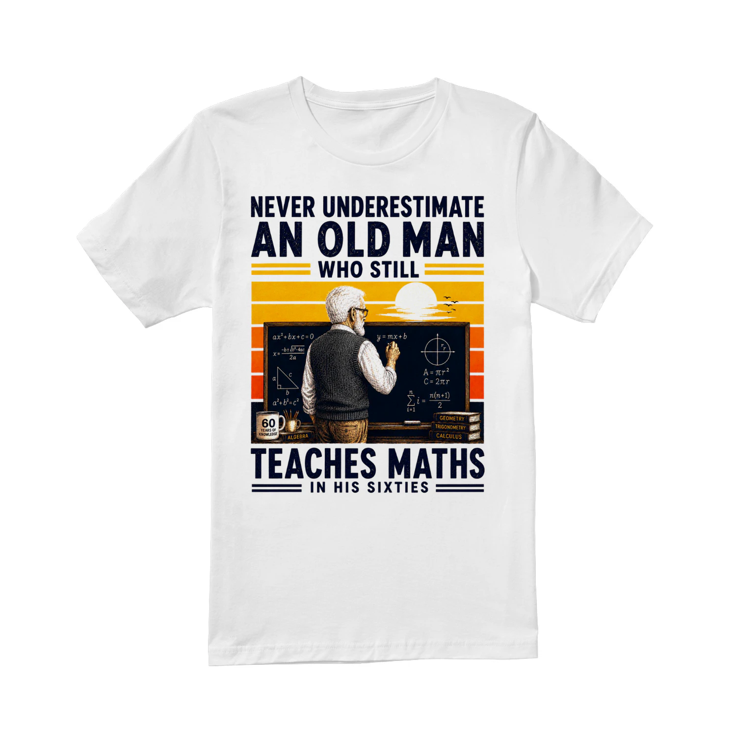 TEU0628 Teaches Maths In His Sixties