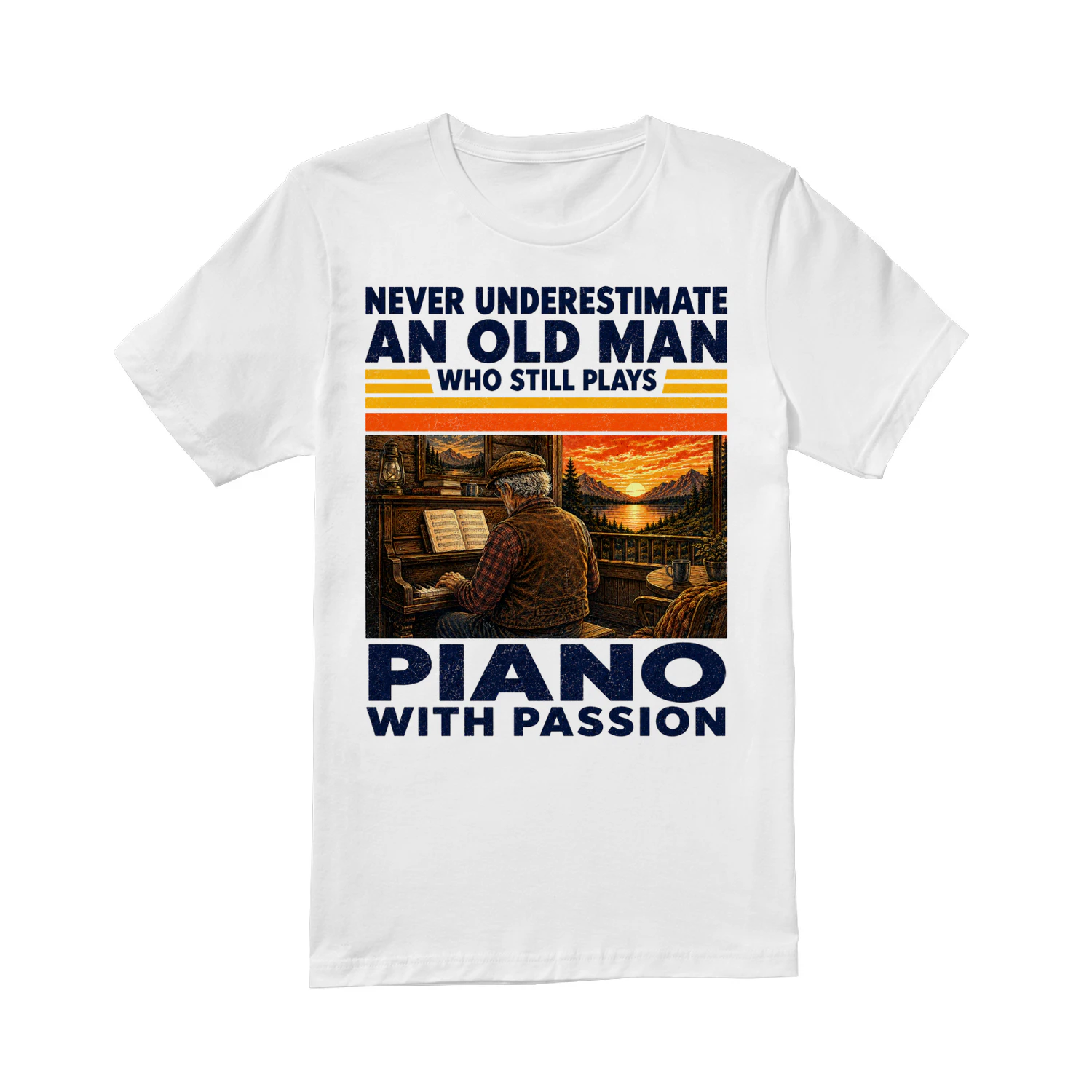 TEU1152 Man Piano