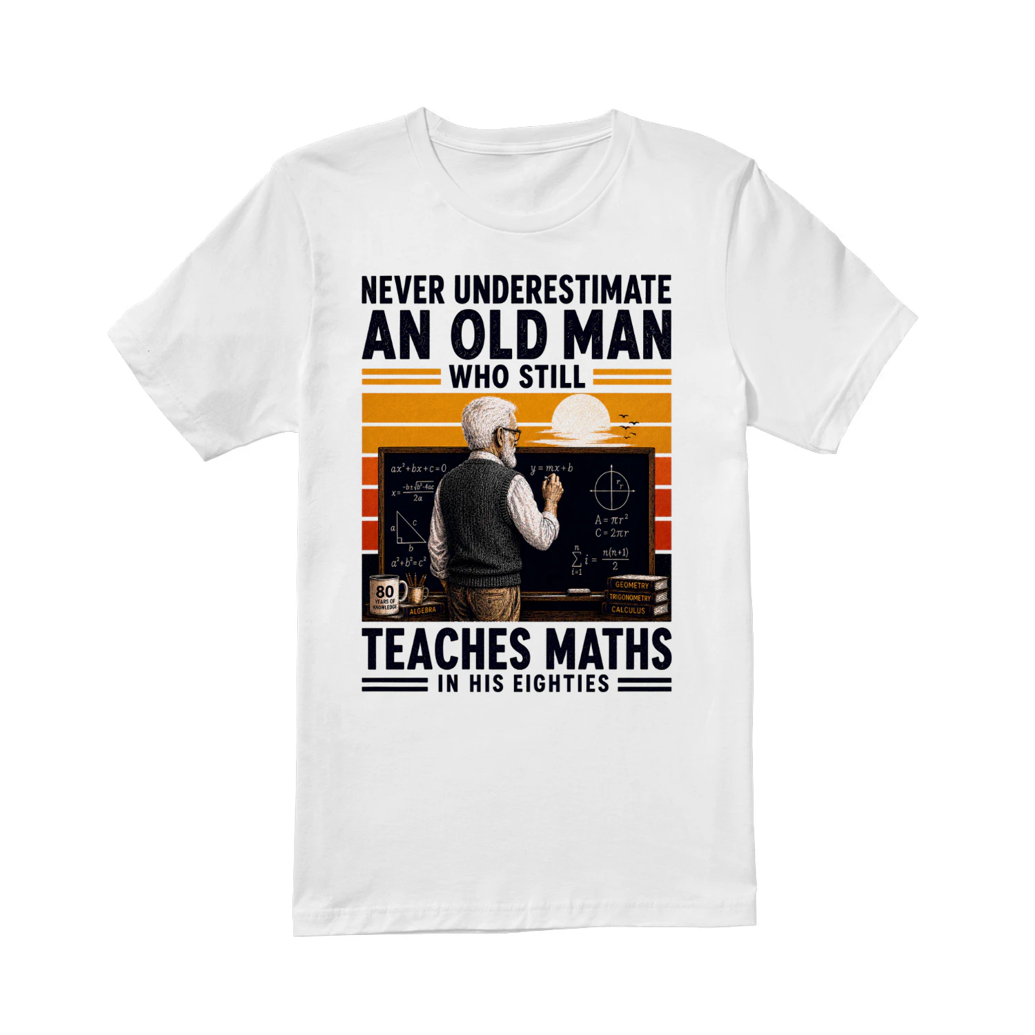 TEU0627 Teaches Maths In His Eighties