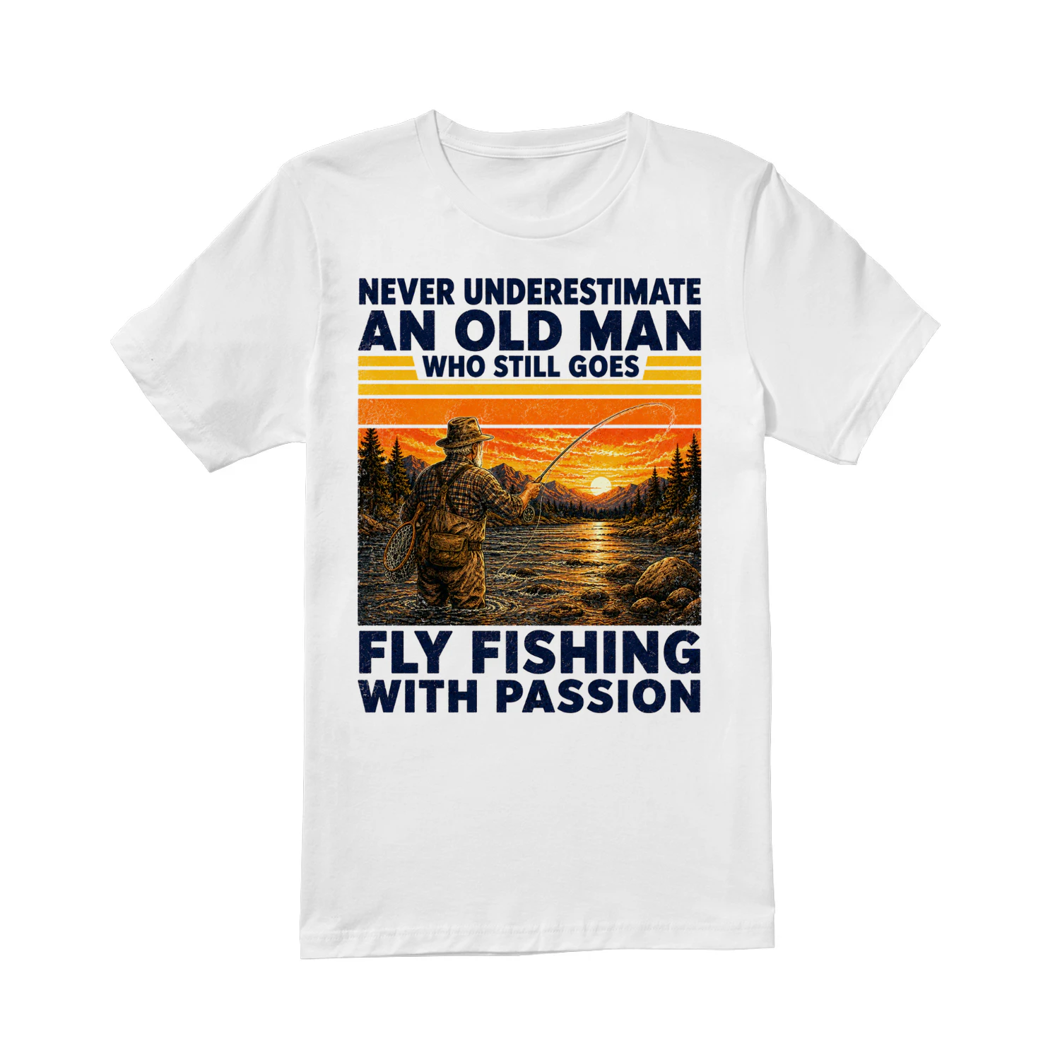 TEU1136 Man Fly Fishing