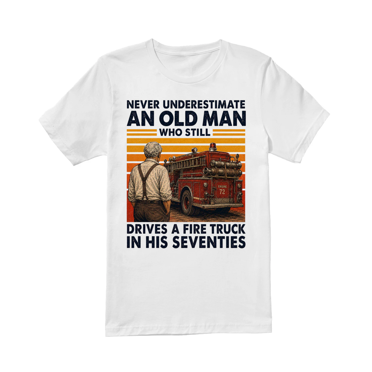 TEU0229 Drives A Fire Truck