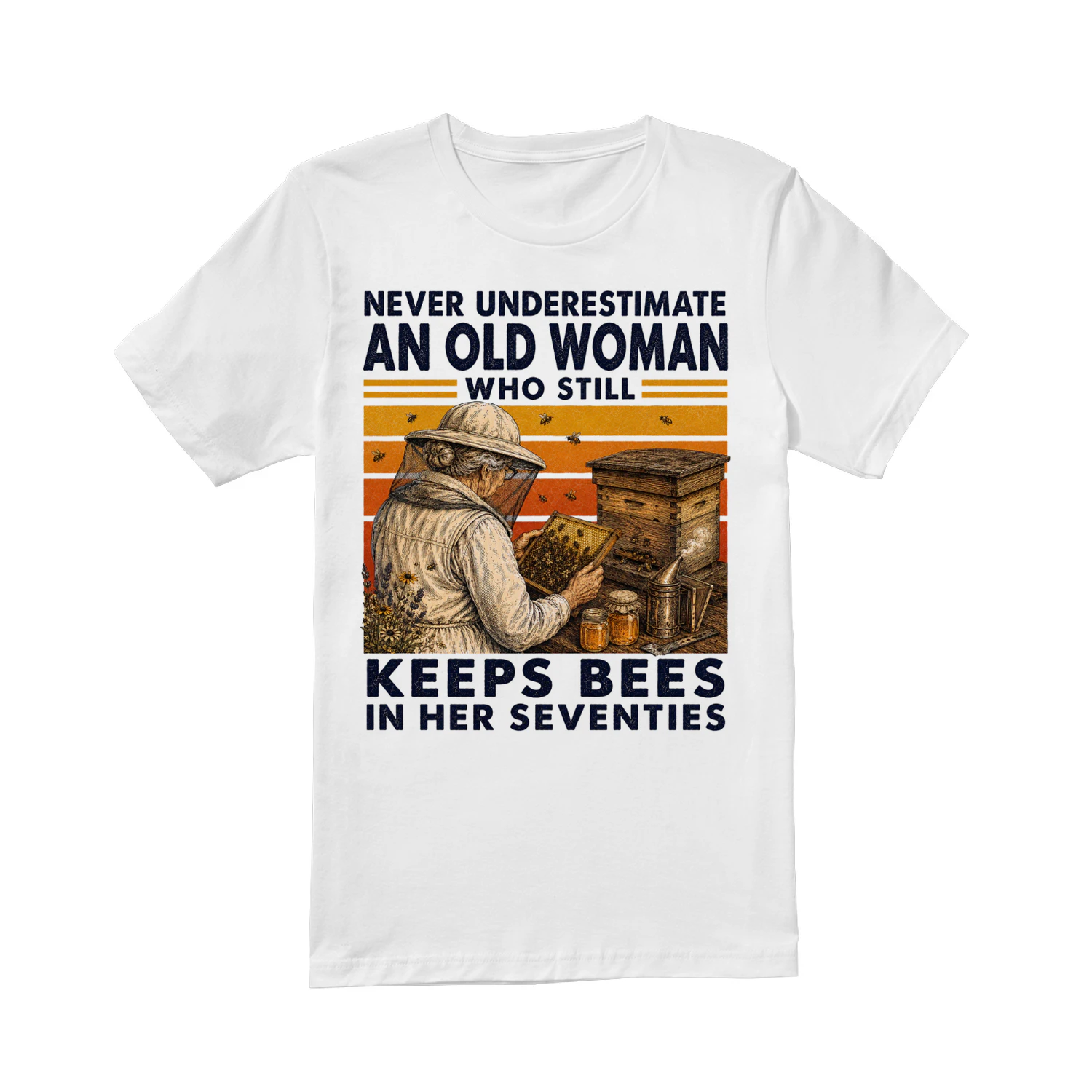 TEU0400 Woman Keeps Bees