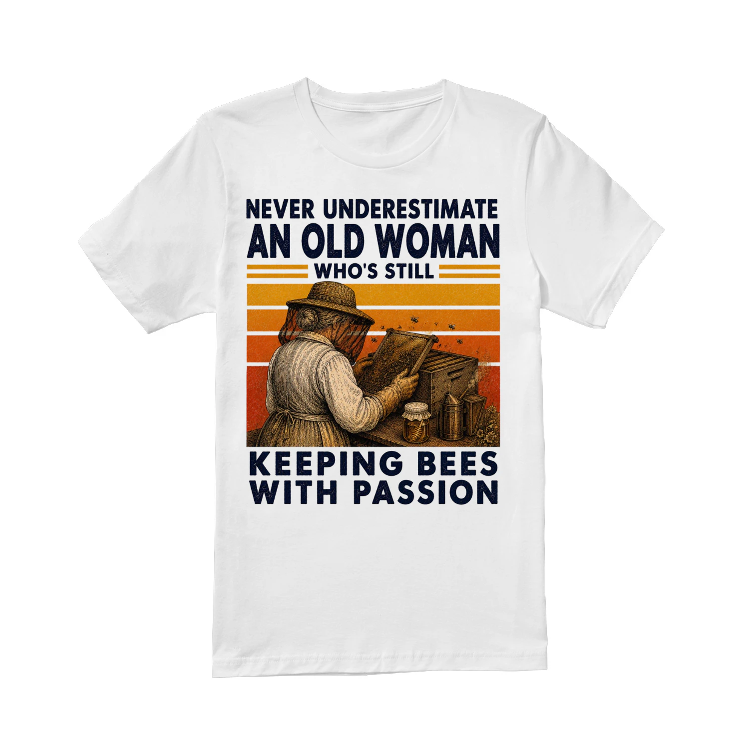 TEU0398 Woman Keeping Bees
