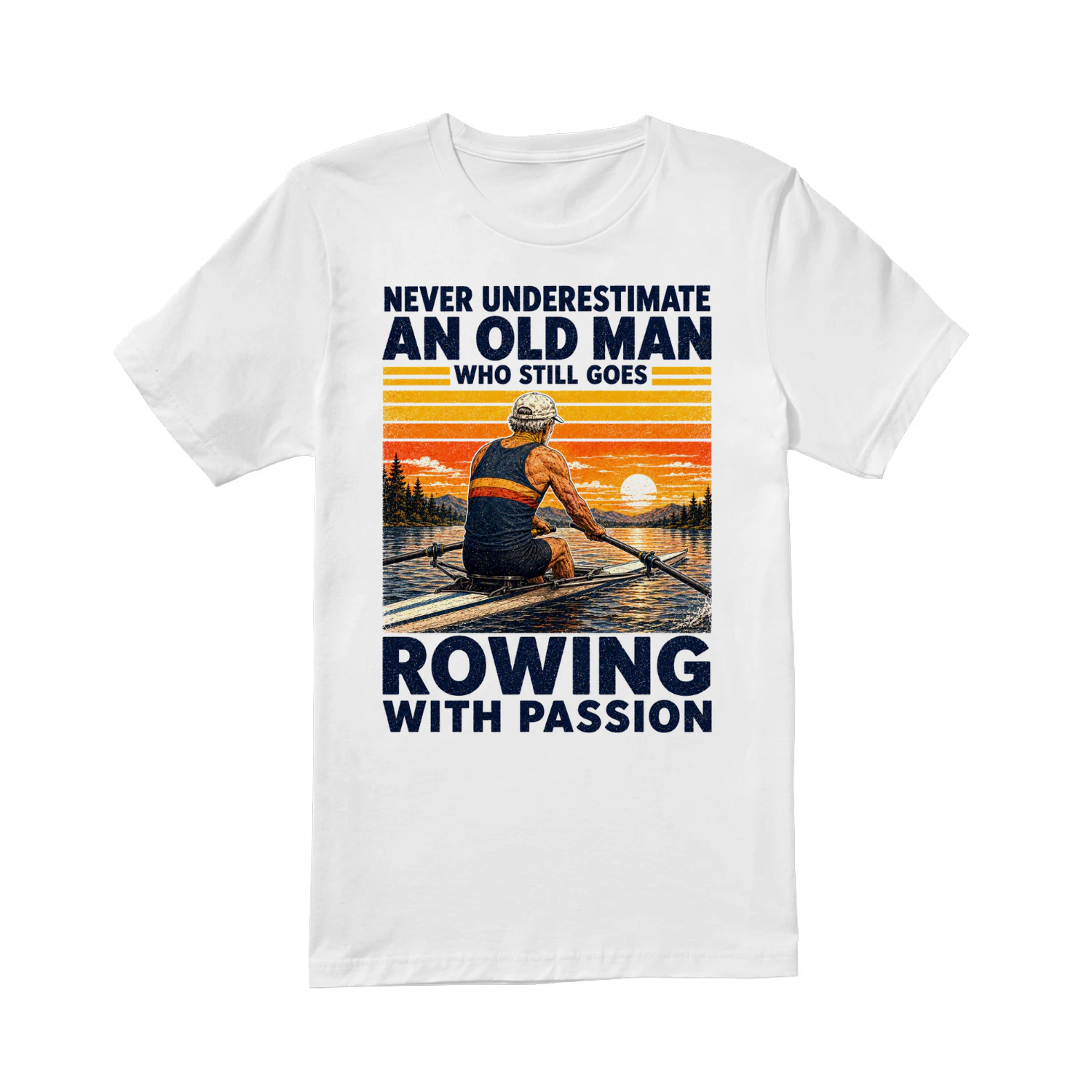 TEU1032 Man Rowing