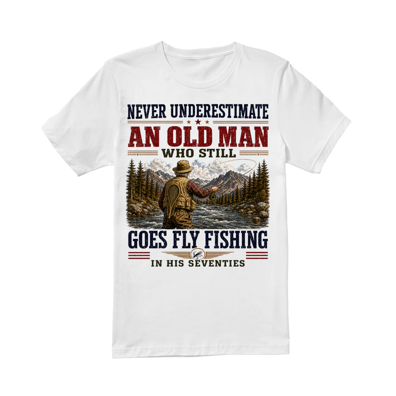 Old Man Goes Fly Fishing