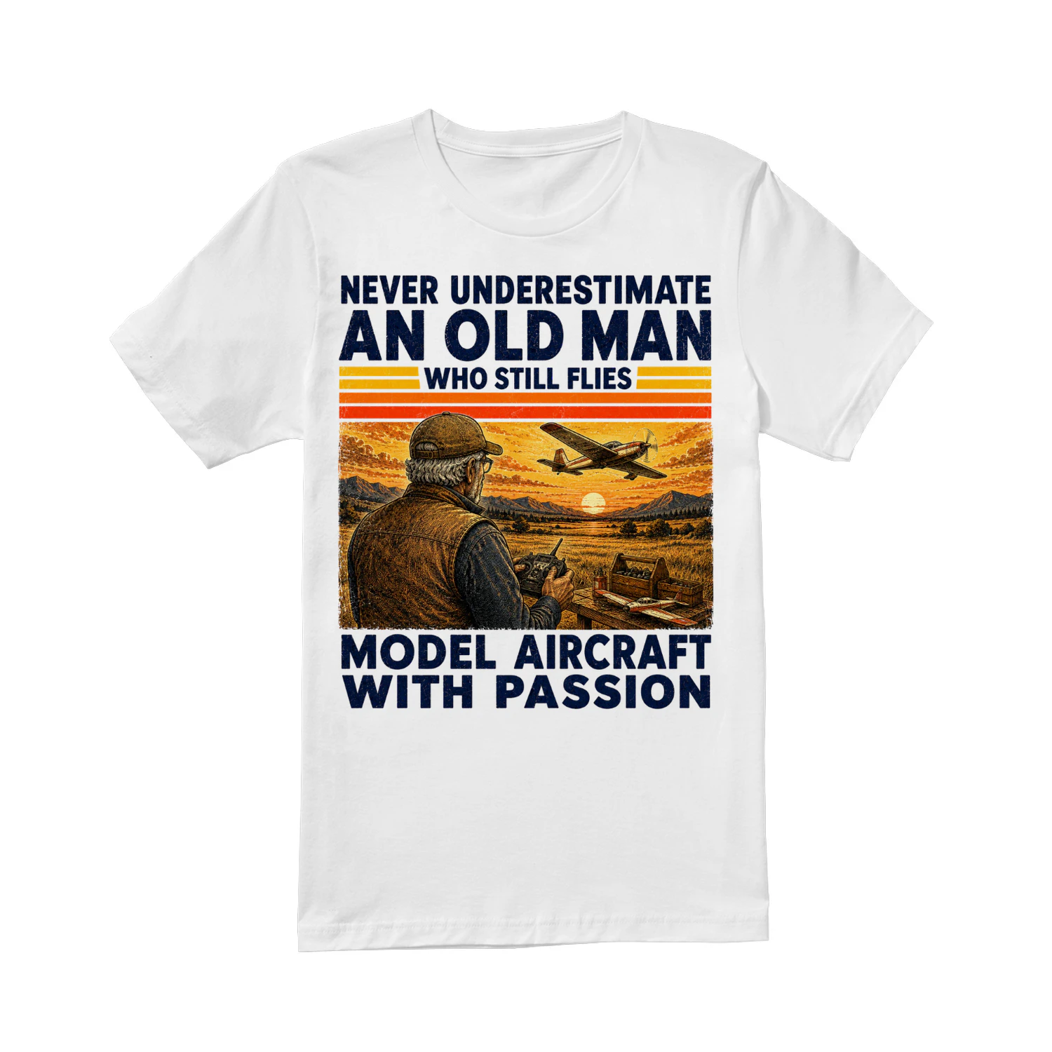TEU1135 Man Flies Model Aircraft