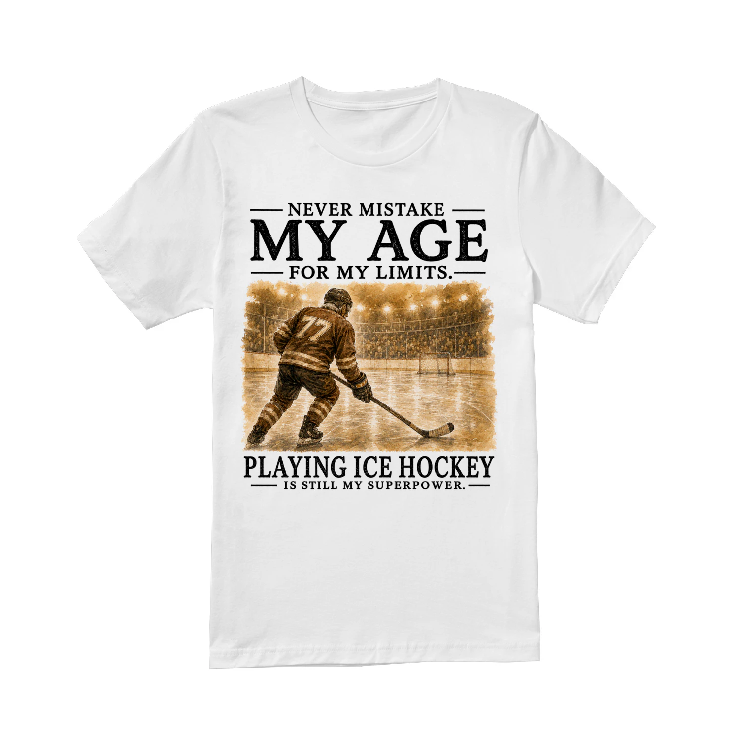 TEU0594 PLAYING ICE HOCKEY