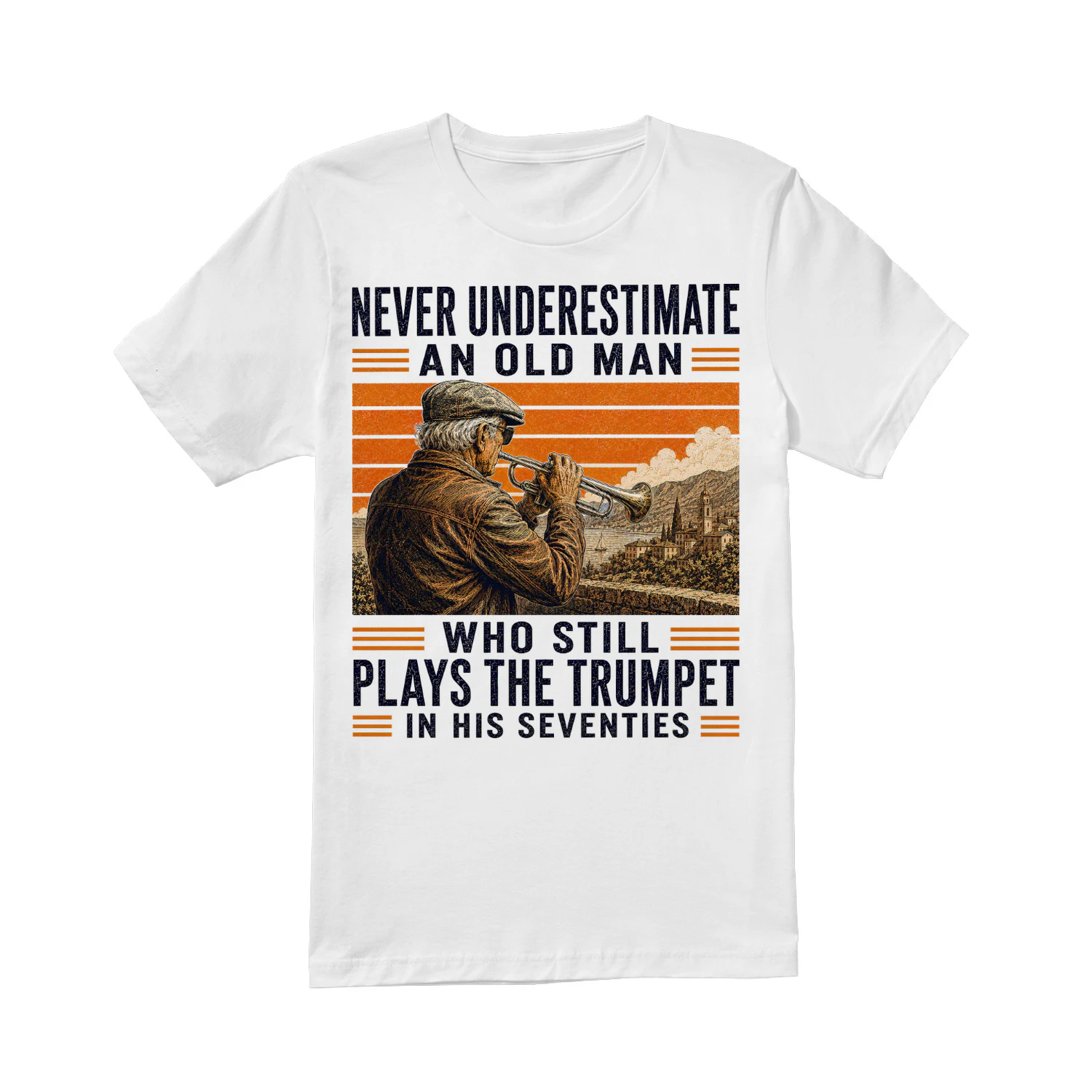 TEU0483 Plays The Trumpet