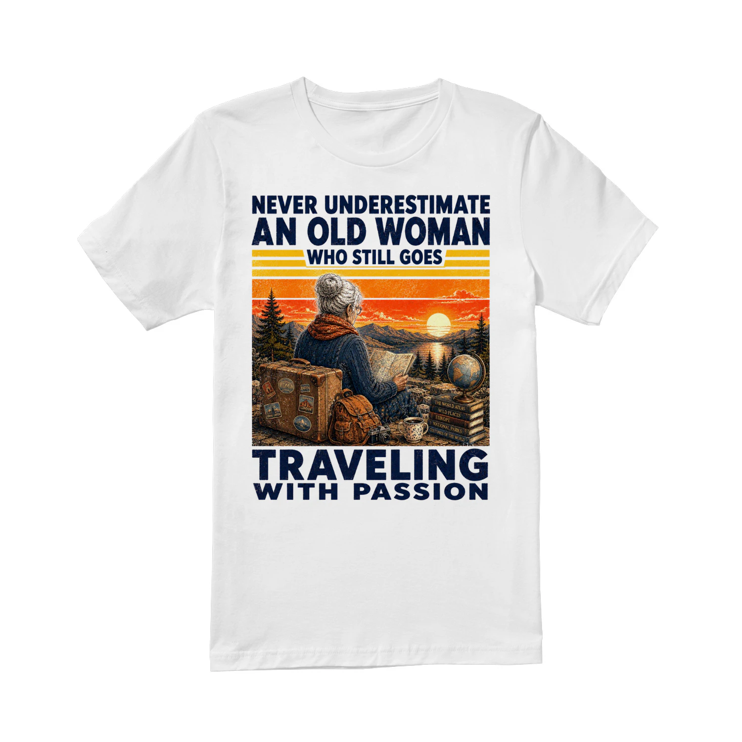 TEU1092 Woman Traveling