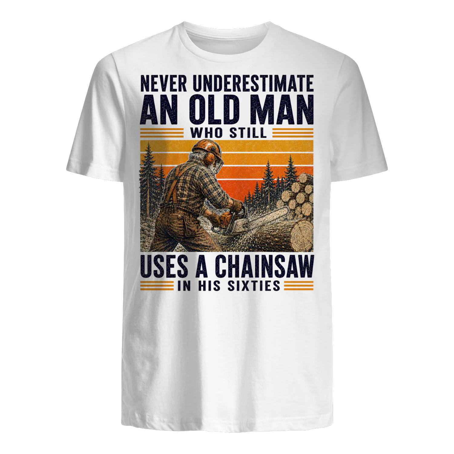 TEU0456 Uses A Chainsaw