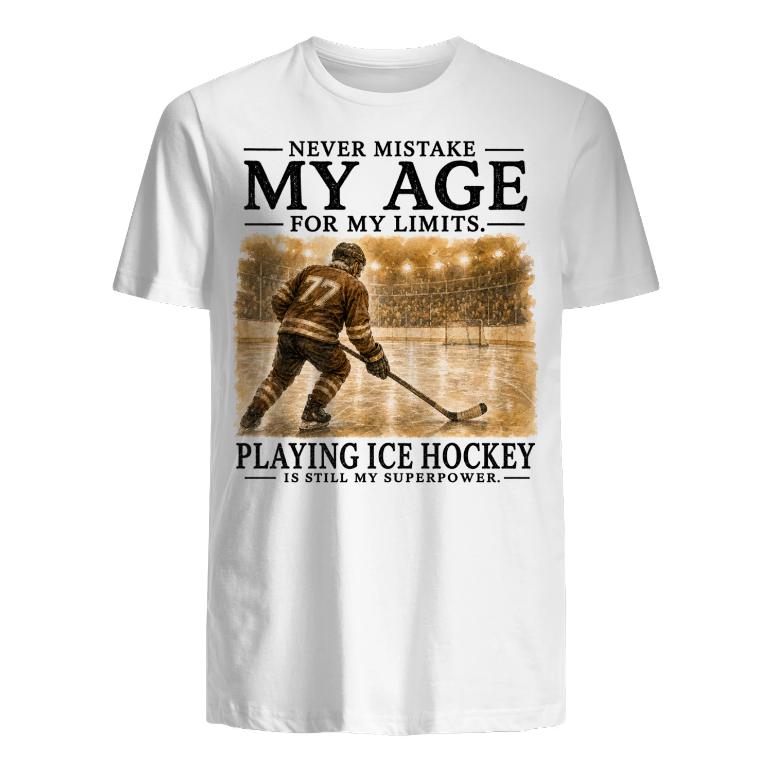 TEU0594 PLAYING ICE HOCKEY