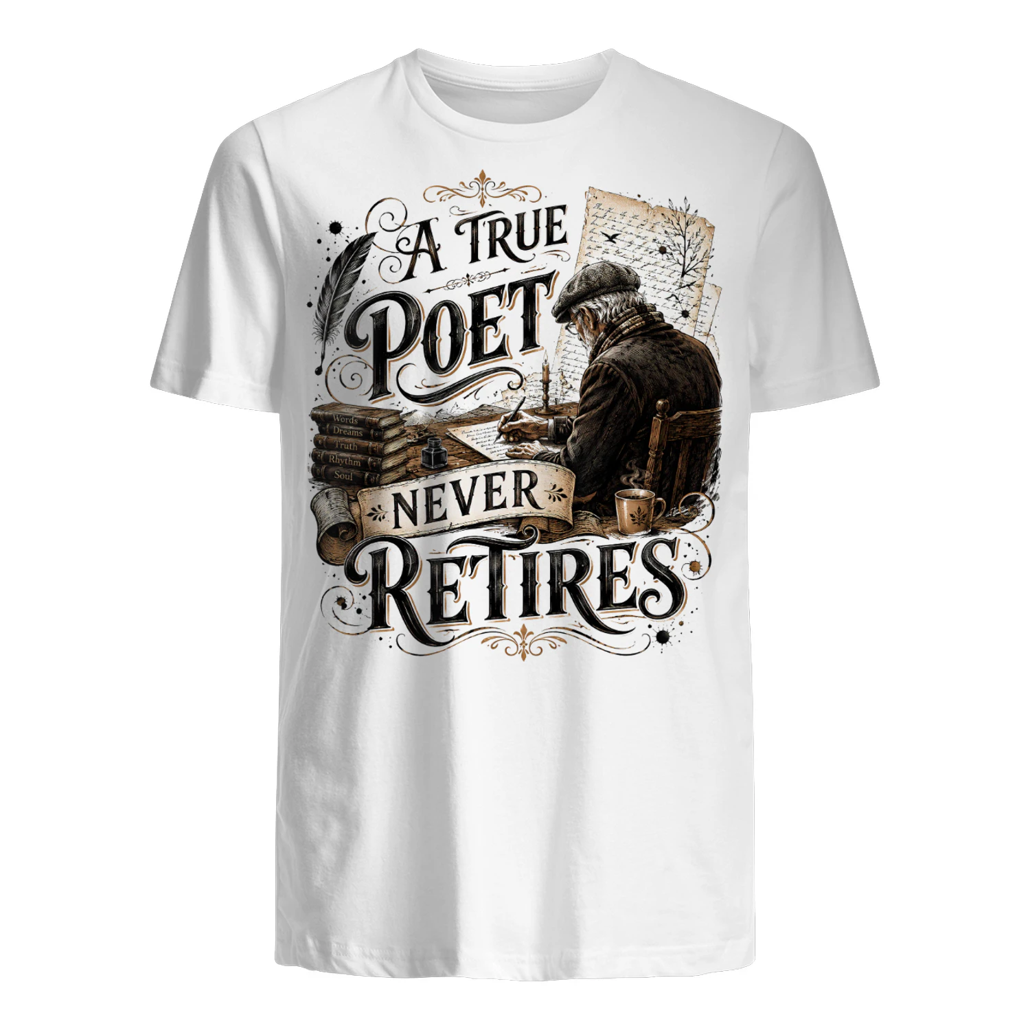 TEU0335 A True Poet Never Retires
