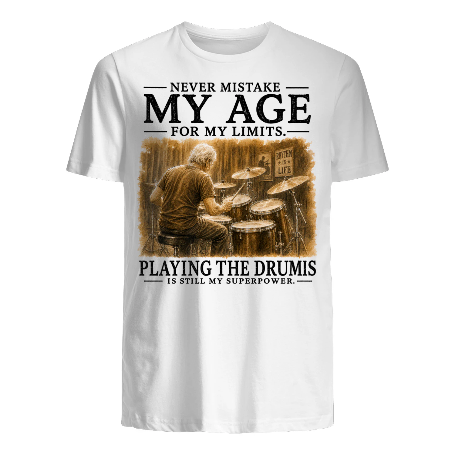 TEU0597 PLAYING THE DRUMIS