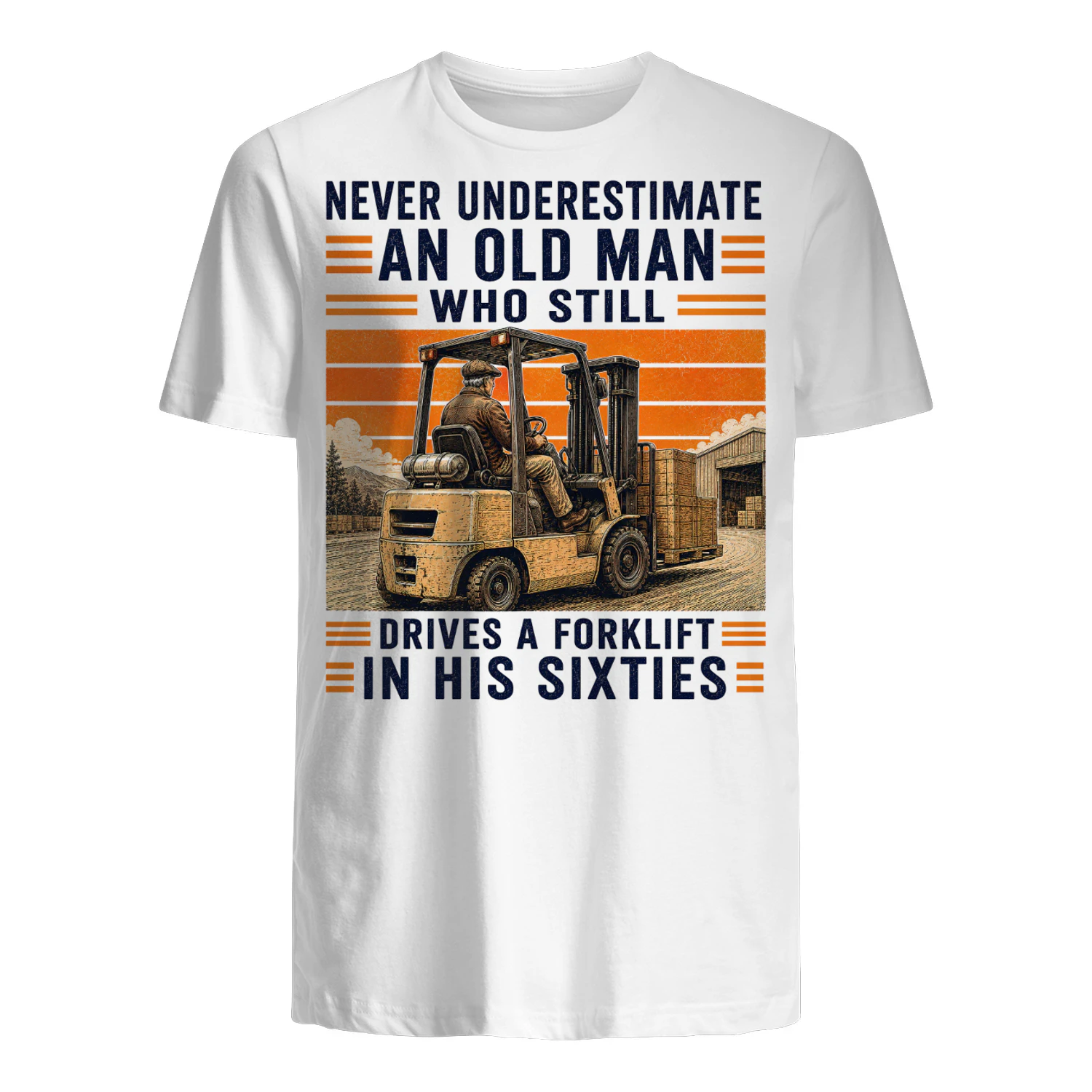 TEU0480 Drives A Forklift