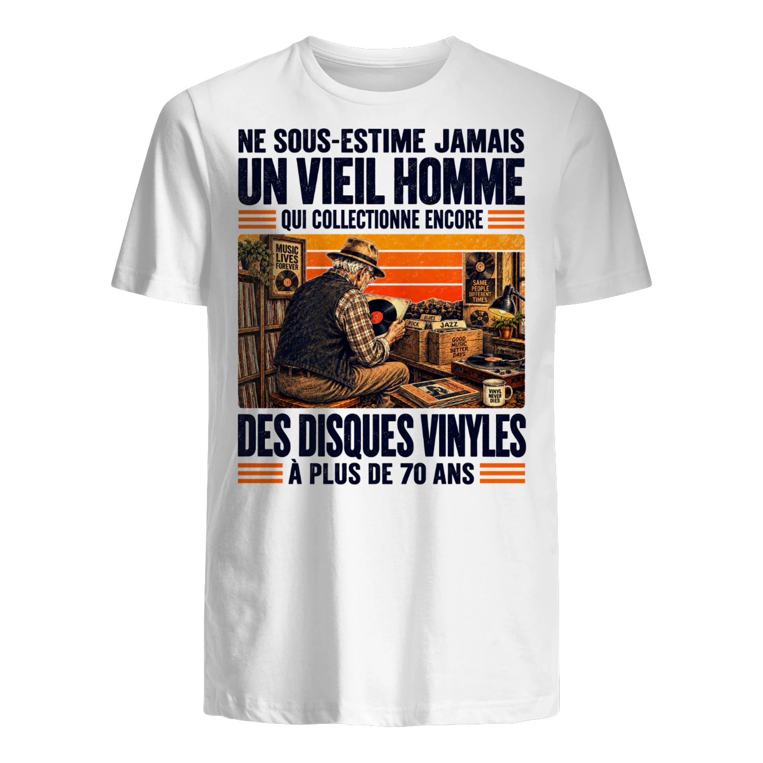 TEU1596 Des Disques Vinyles