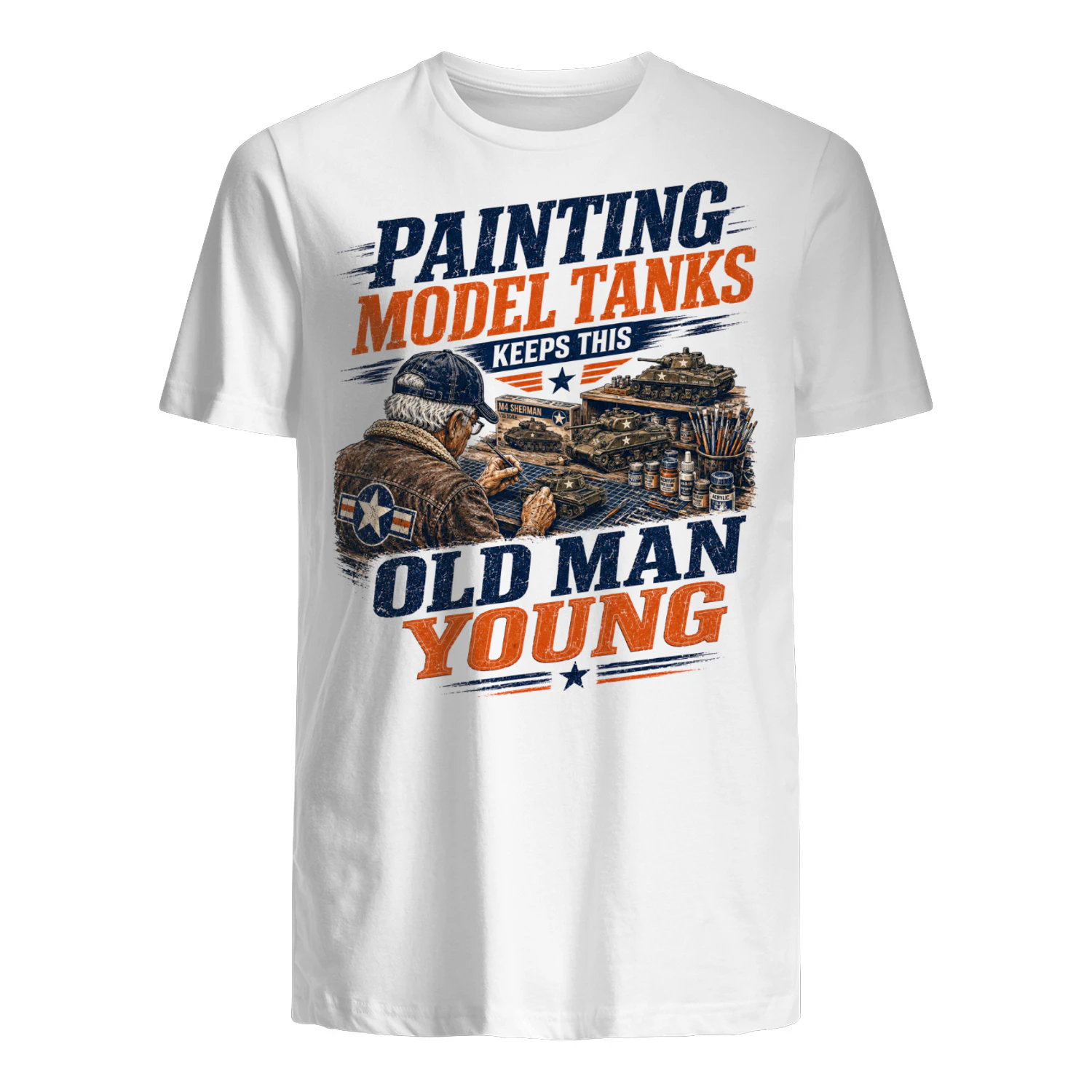 TEU0671 Painting Model Tanks