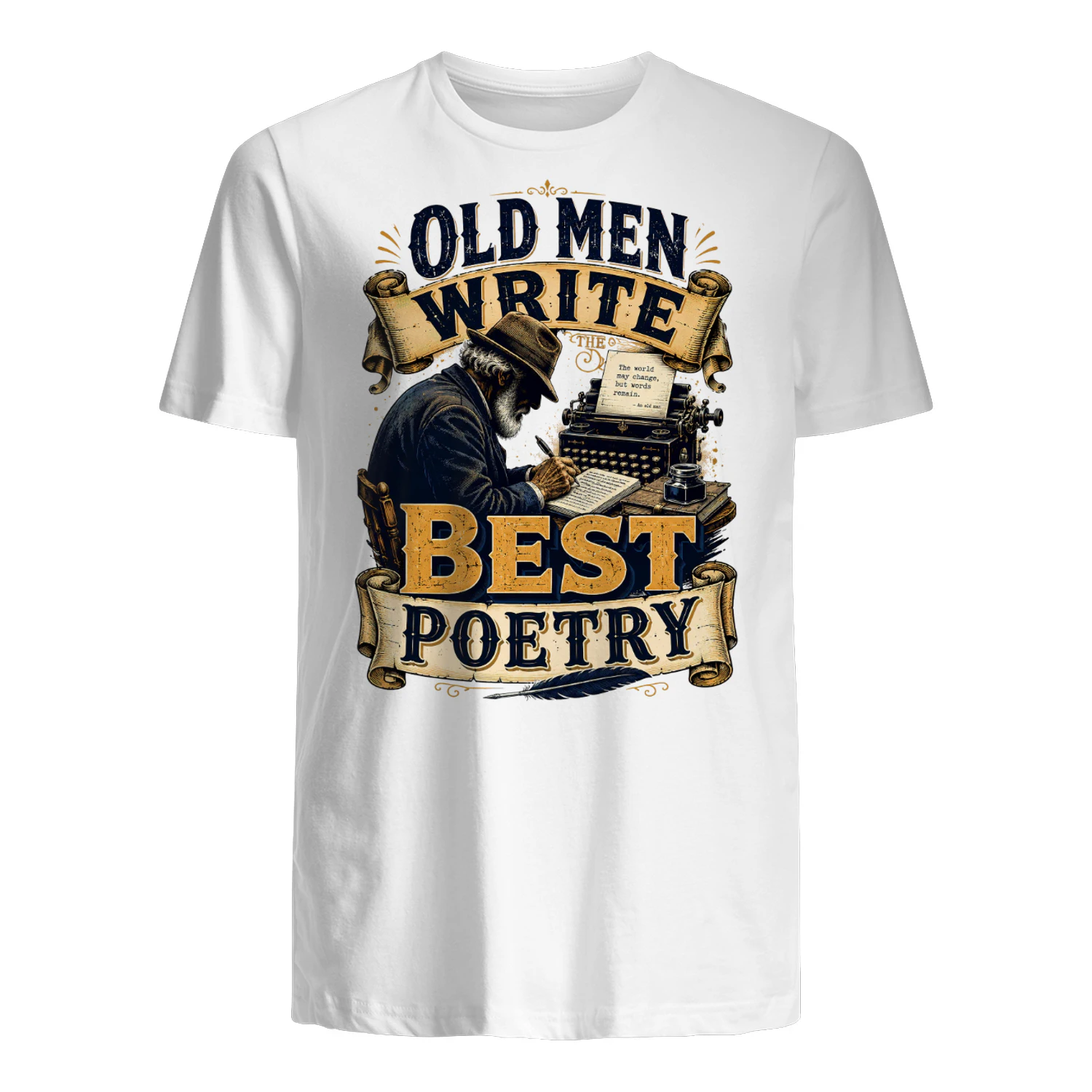 TEU0338 Old Men Write Best Poestry