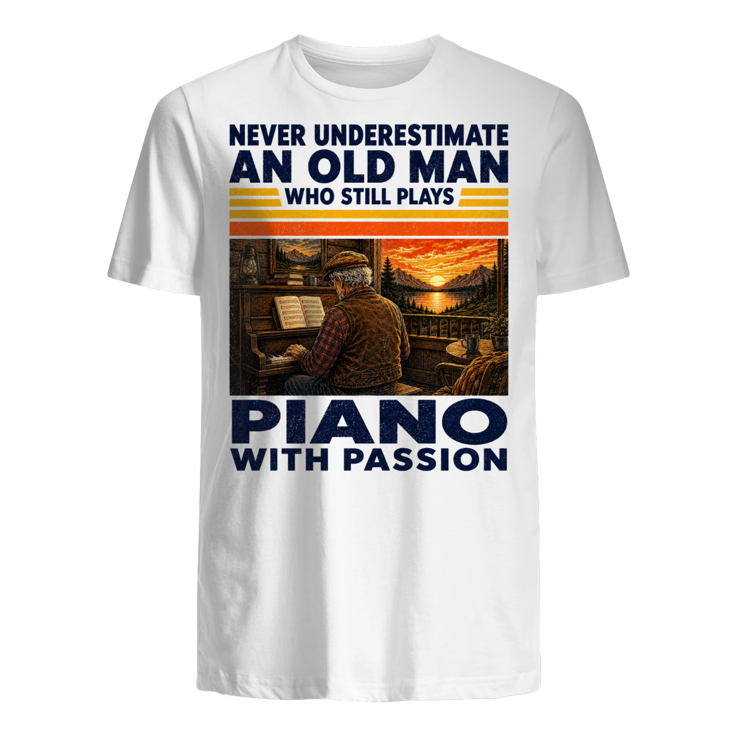TEU1152 Man Piano