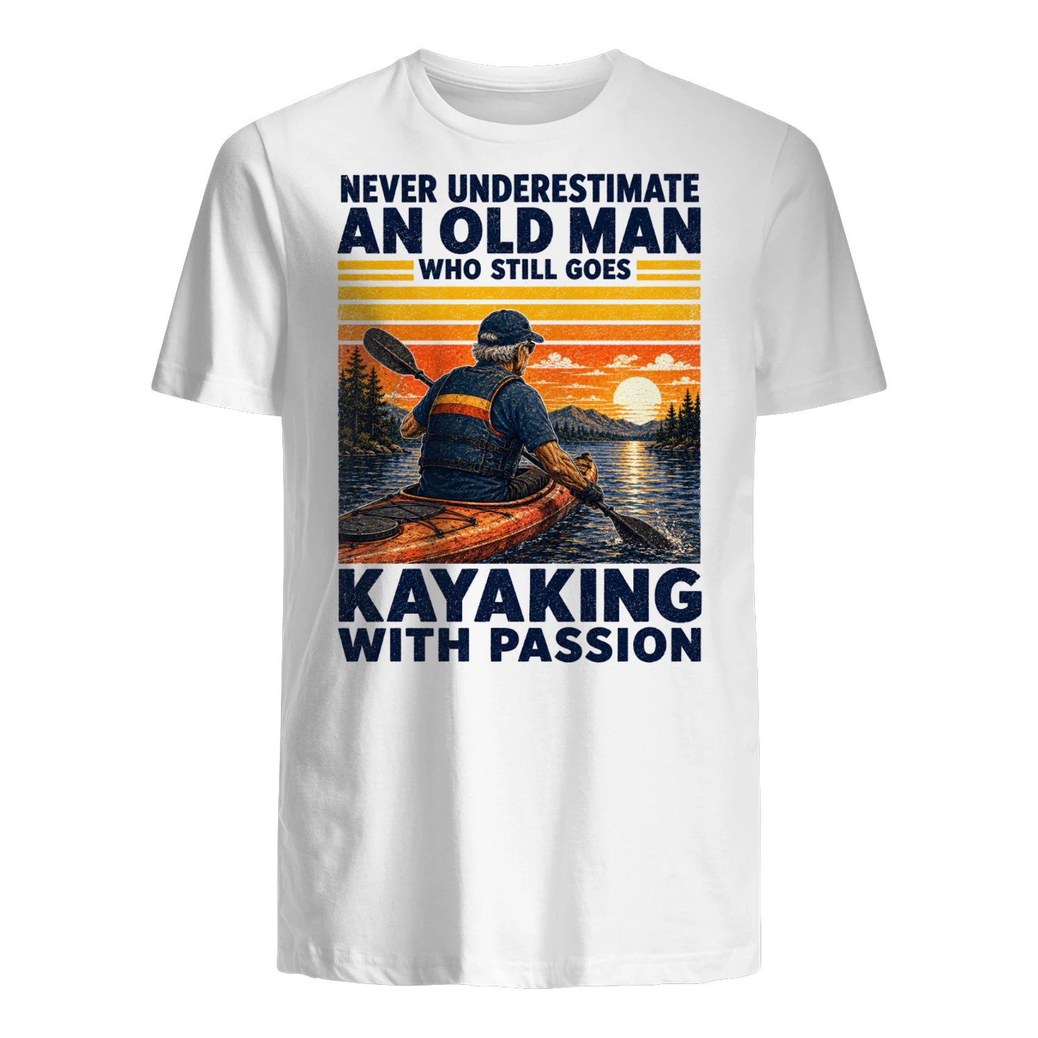 TEU1029 Man Kayaking