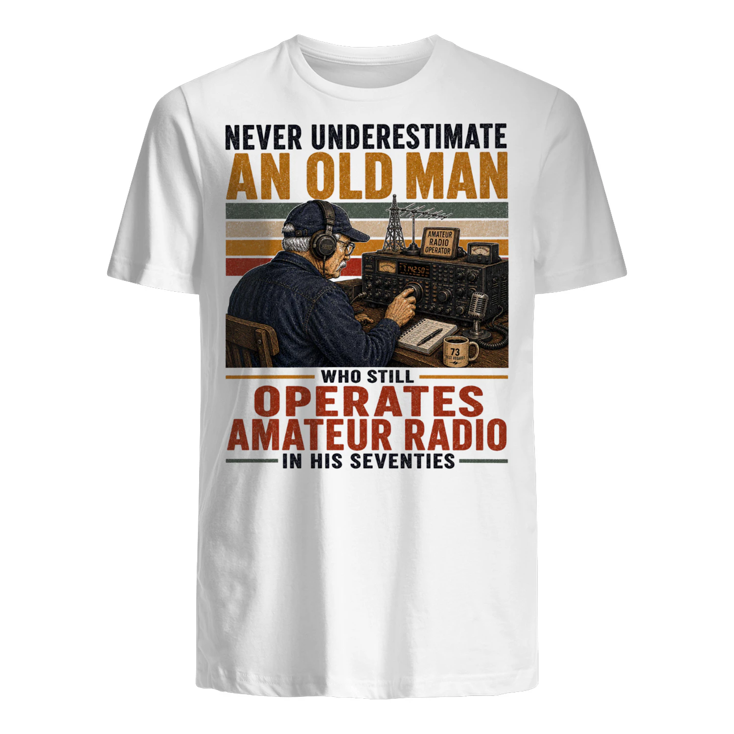 TEU0254 Operates Amateur Radio