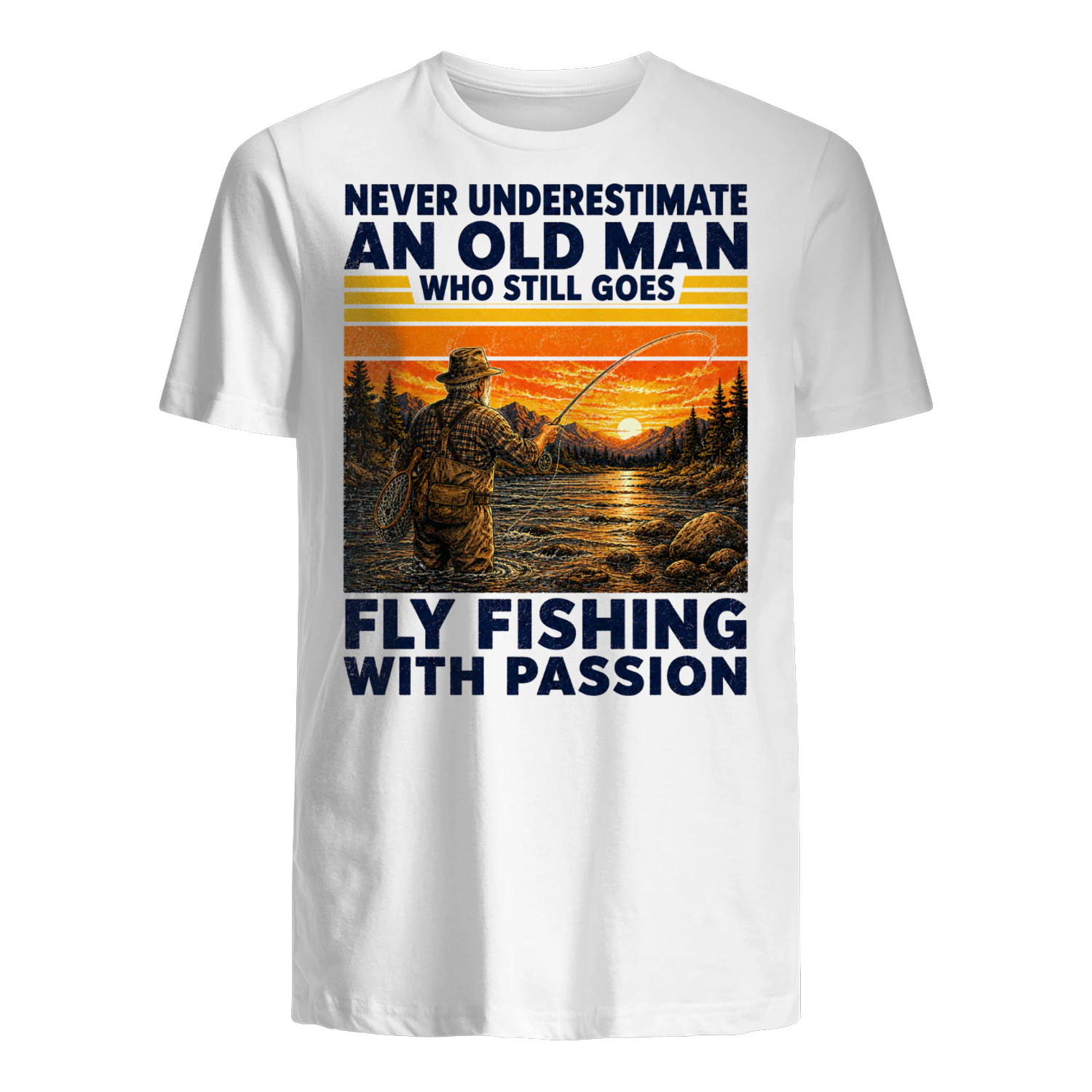 TEU1136 Man Fly Fishing