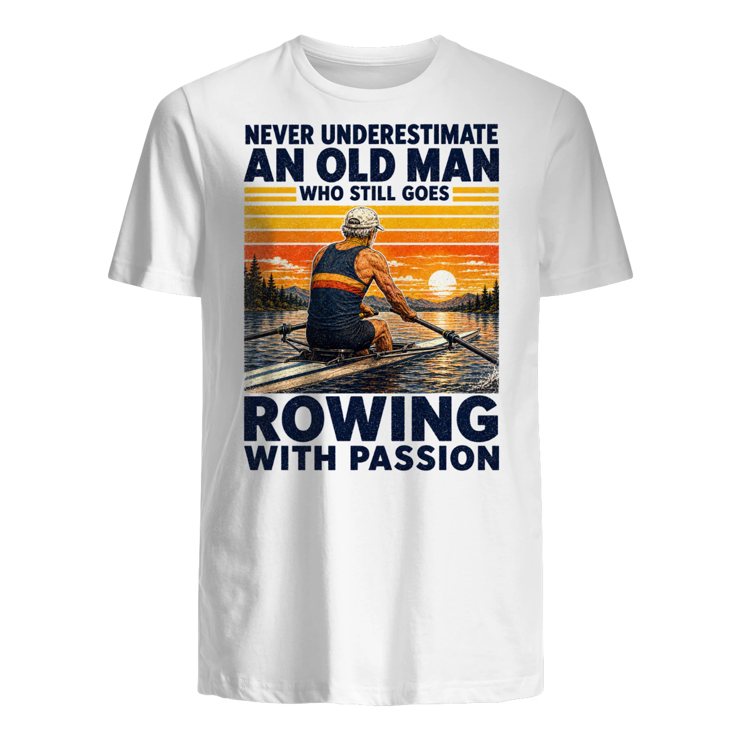 TEU1032 Man Rowing