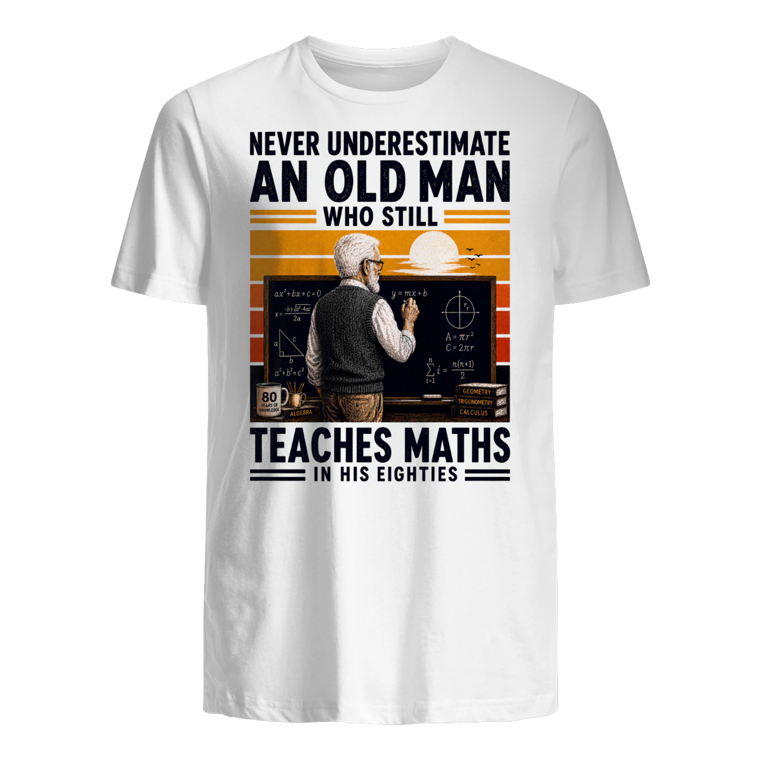 TEU0627 Teaches Maths In His Eighties
