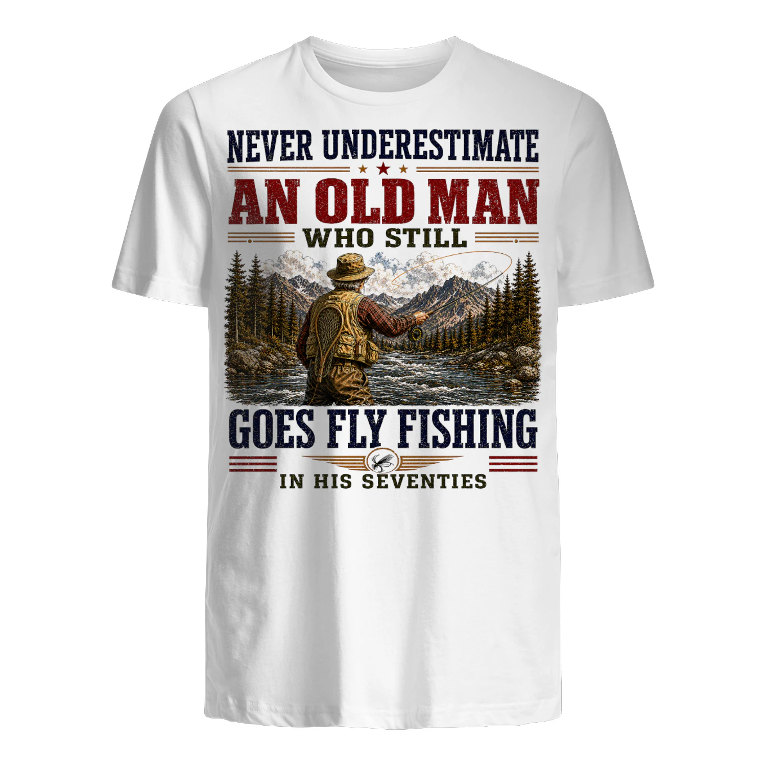 Old Man Goes Fly Fishing
