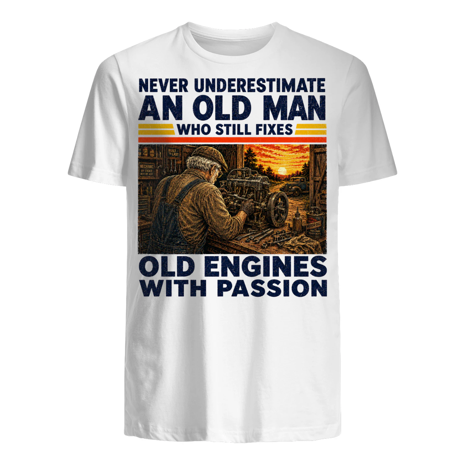 TEU1149 Man Old Engines