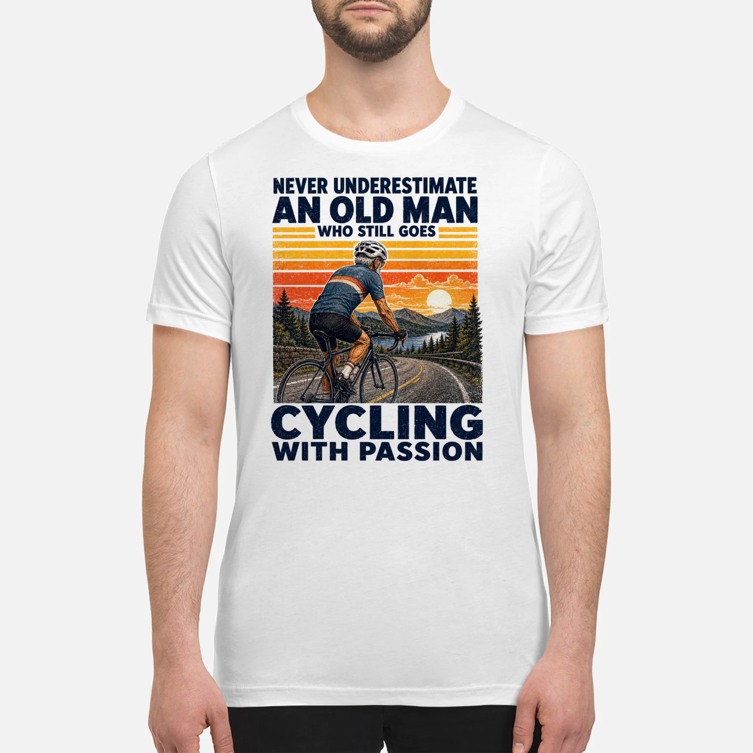 TEU1026 Man Cycling