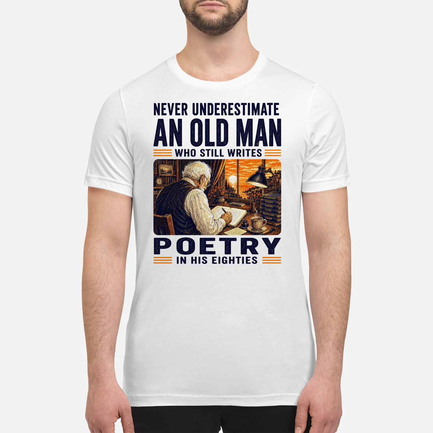 TEU0564 Poetry In His Eighties