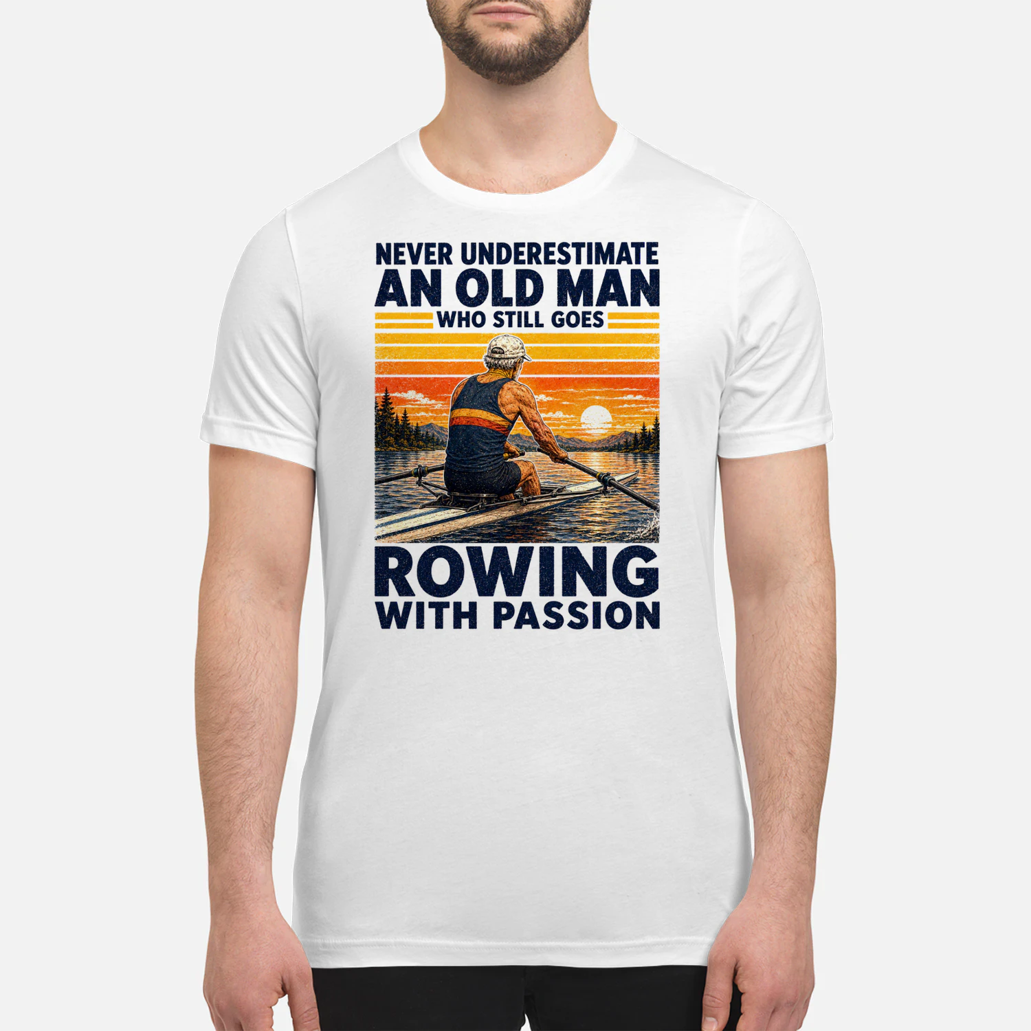 TEU1032 Man Rowing