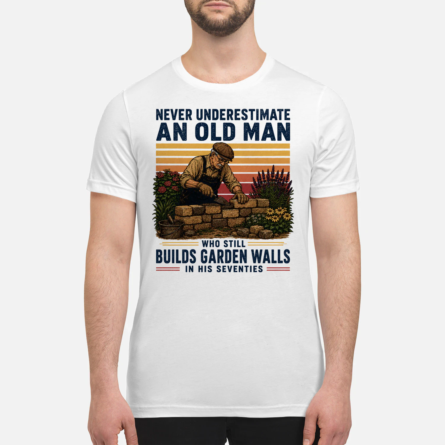 Builds Garden Walls
