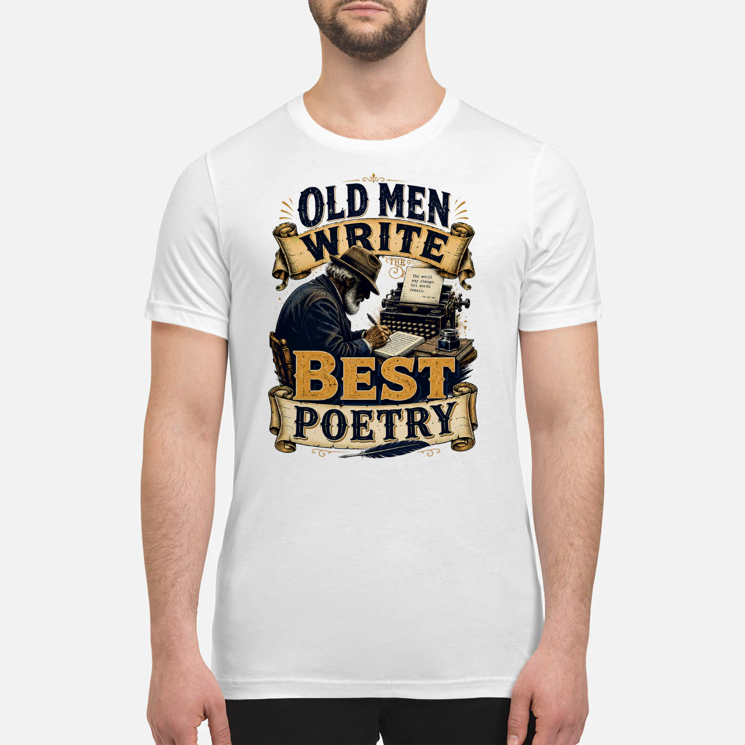 TEU0338 Old Men Write Best Poestry