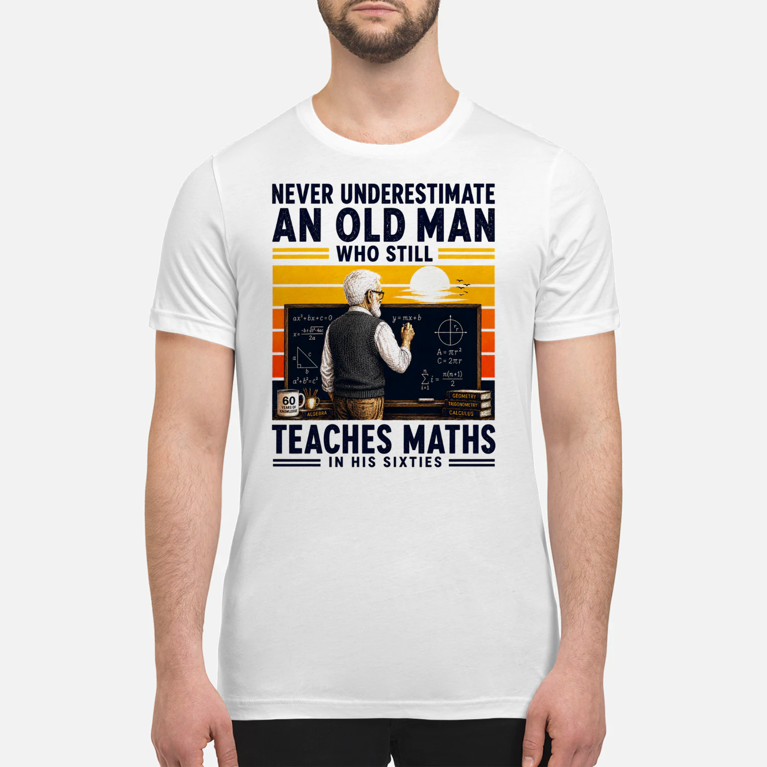 TEU0628 Teaches Maths In His Sixties
