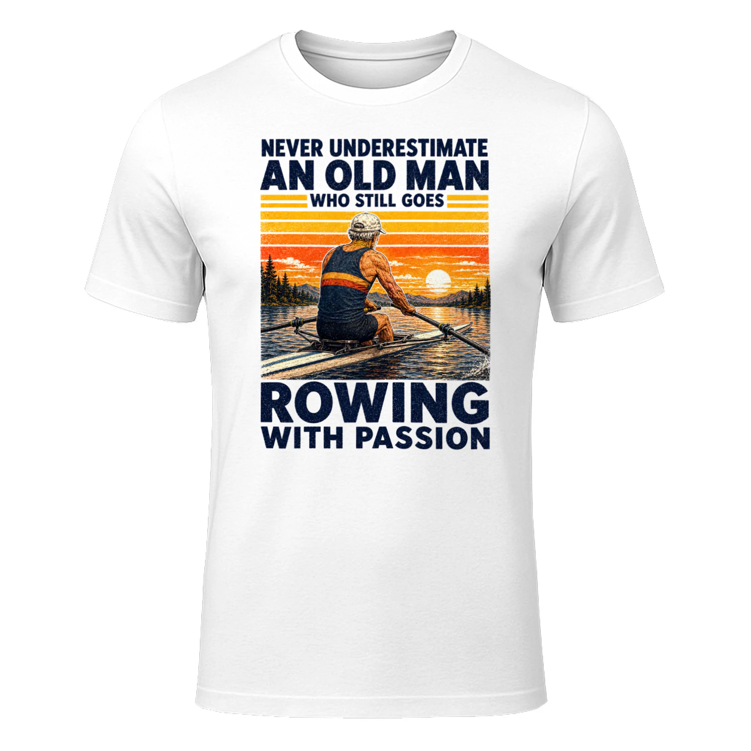 TEU1032 Man Rowing