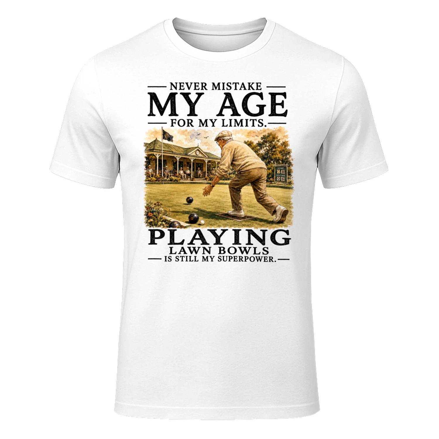 TEU0595 Playing Lawn Bowls