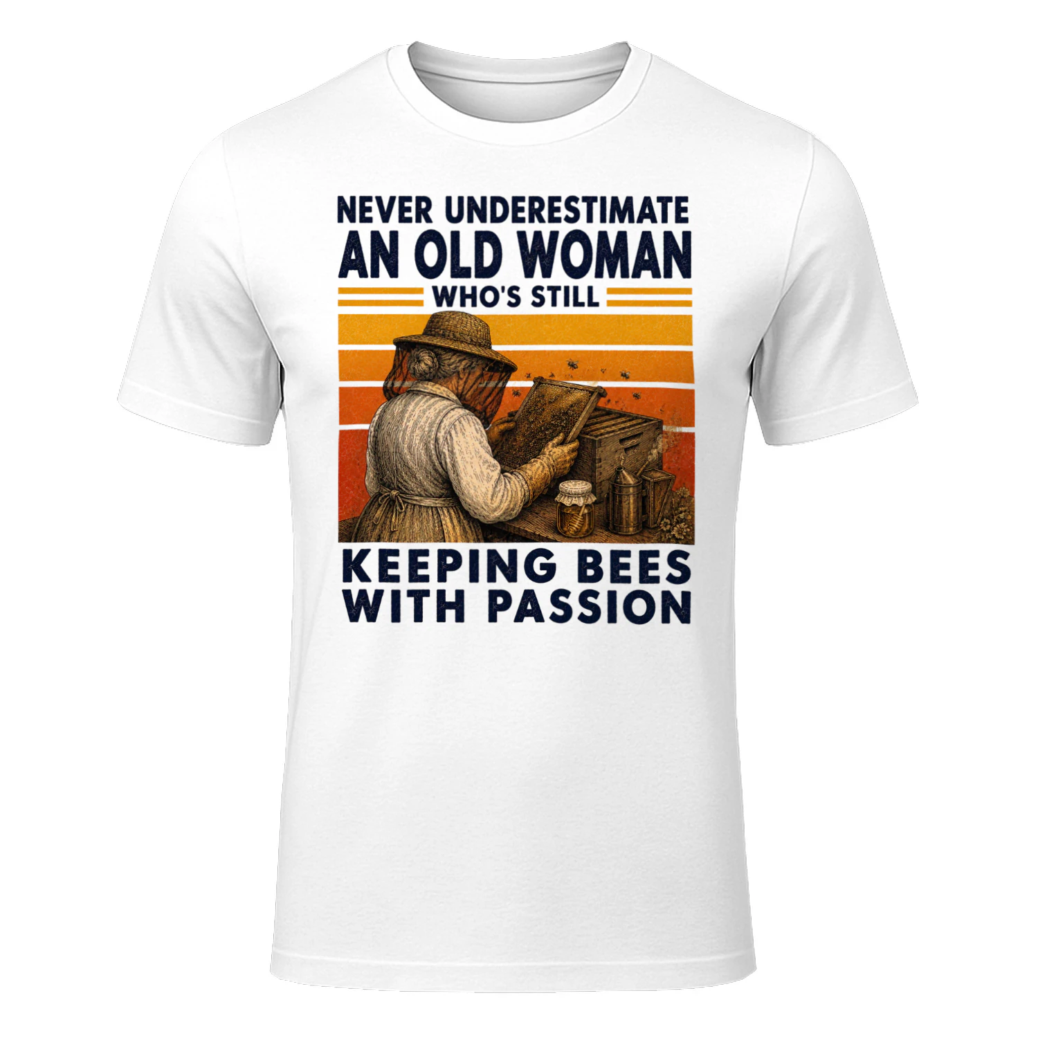 TEU0398 Woman Keeping Bees