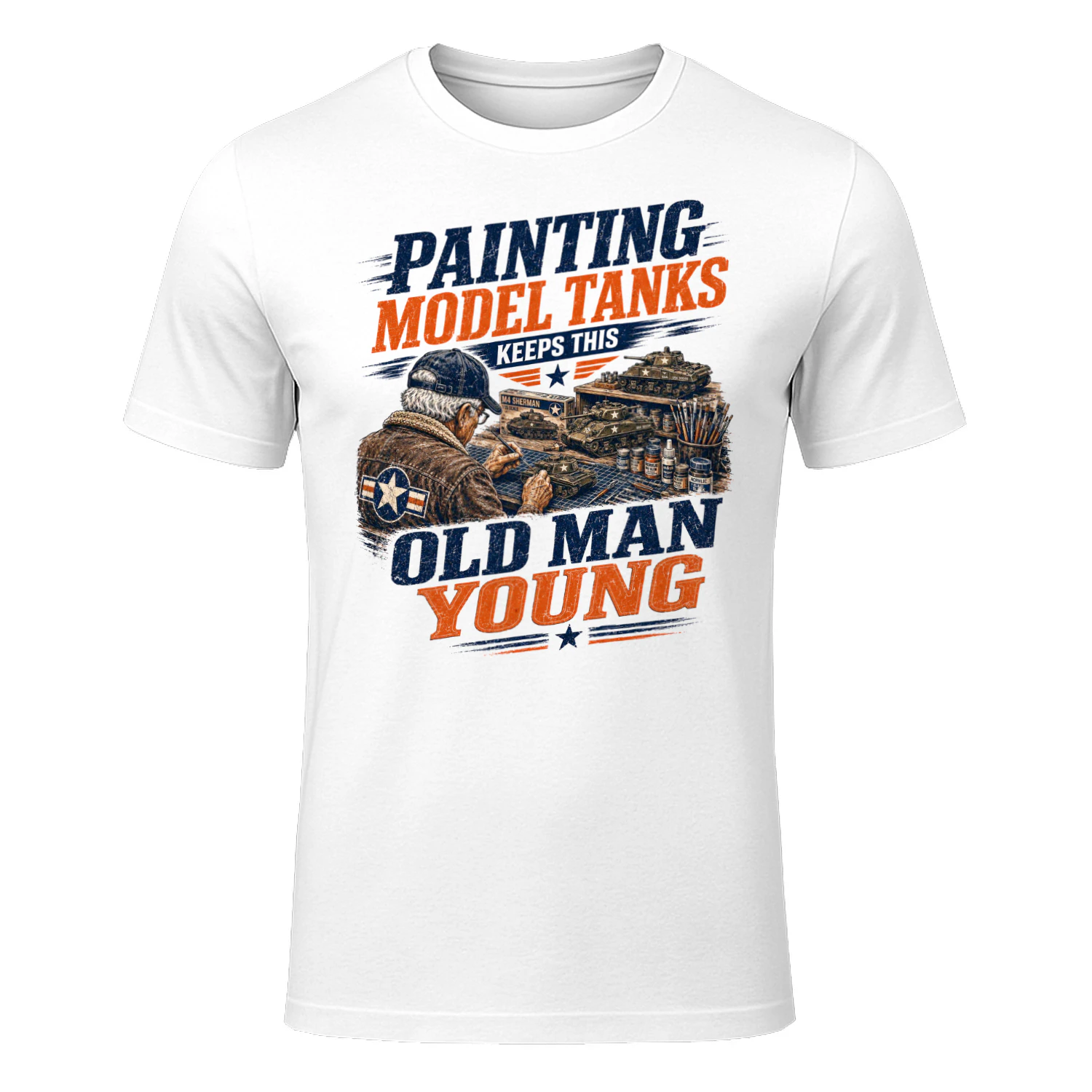 TEU0671 Painting Model Tanks