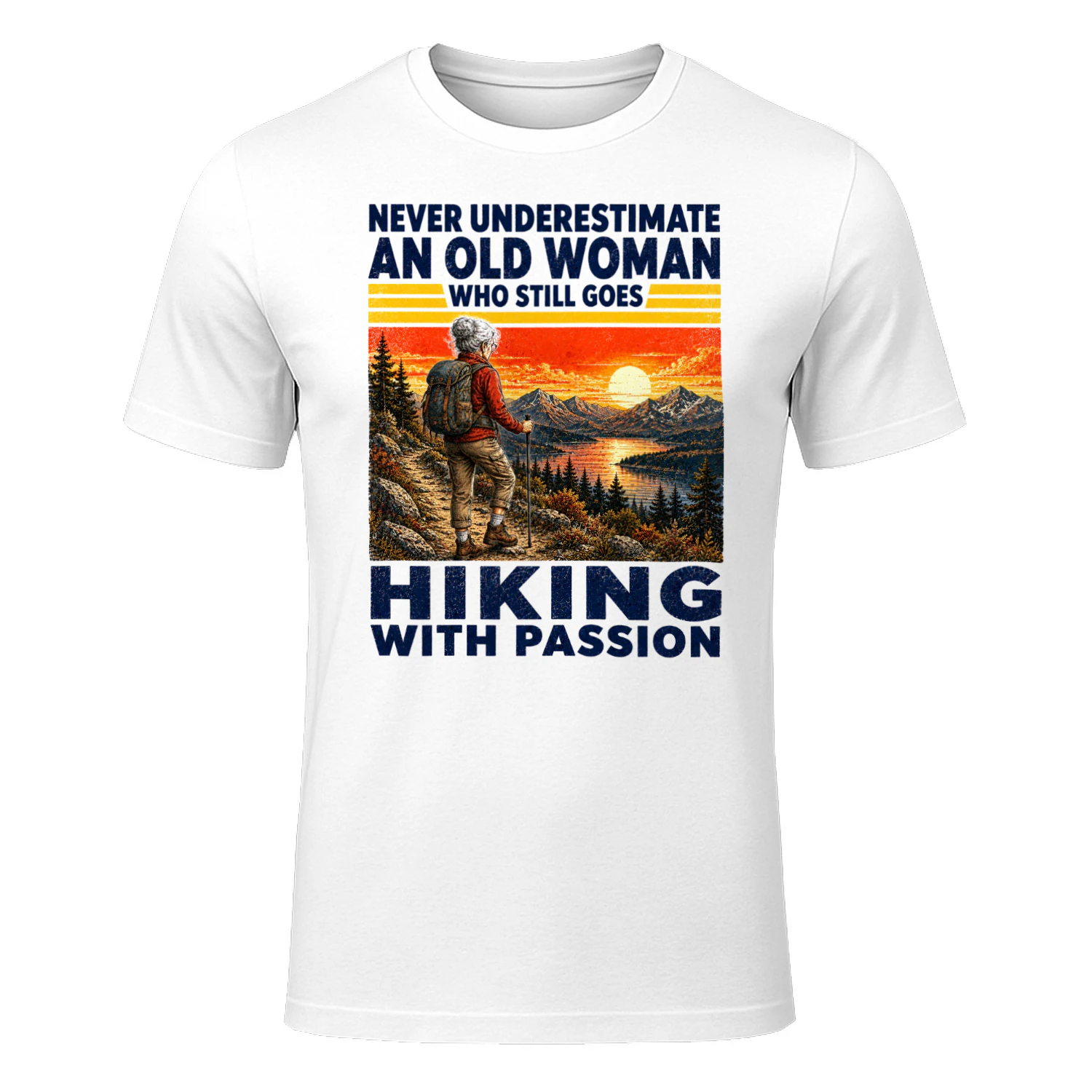 TEU1063 Woman Hiking