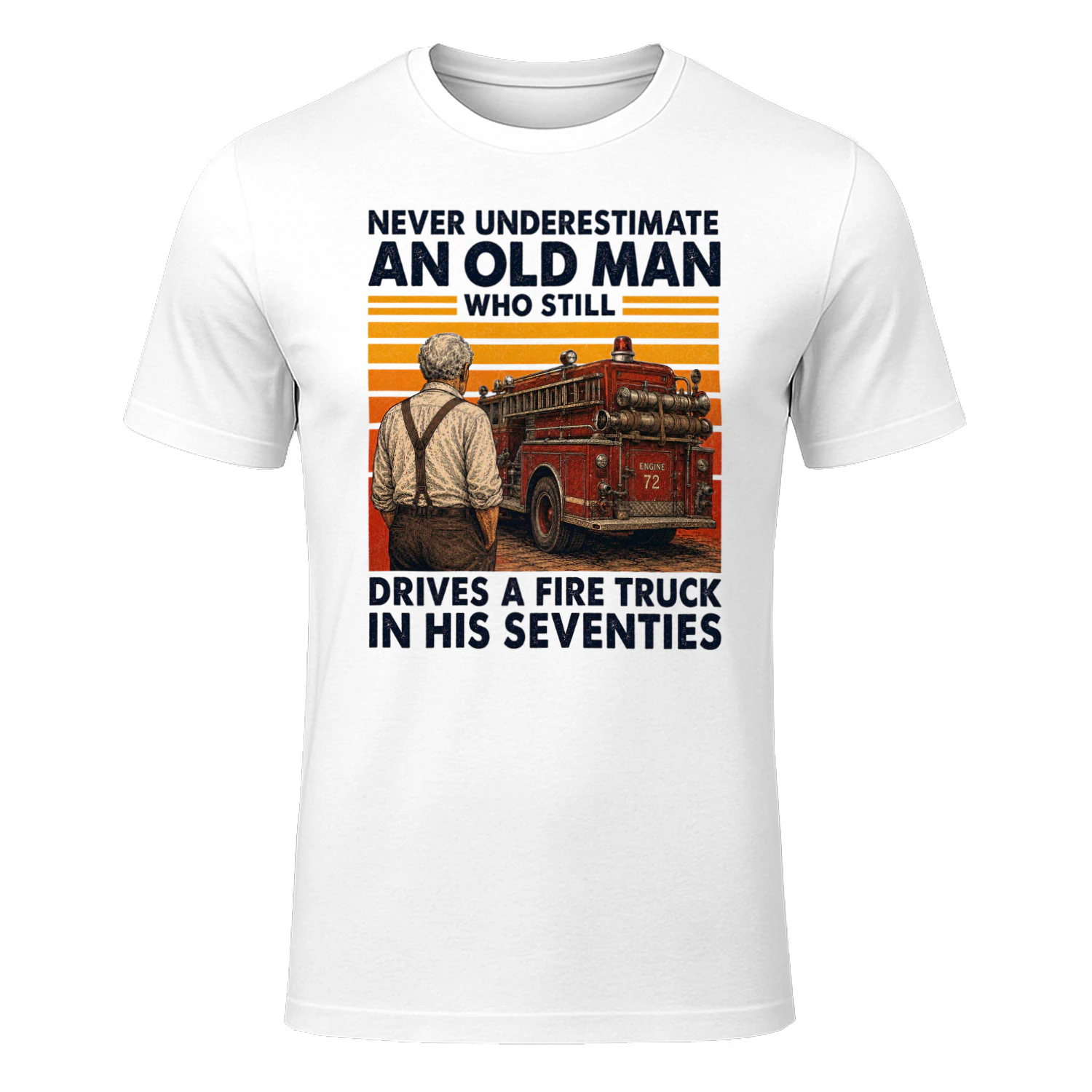 TEU0229 Drives A Fire Truck
