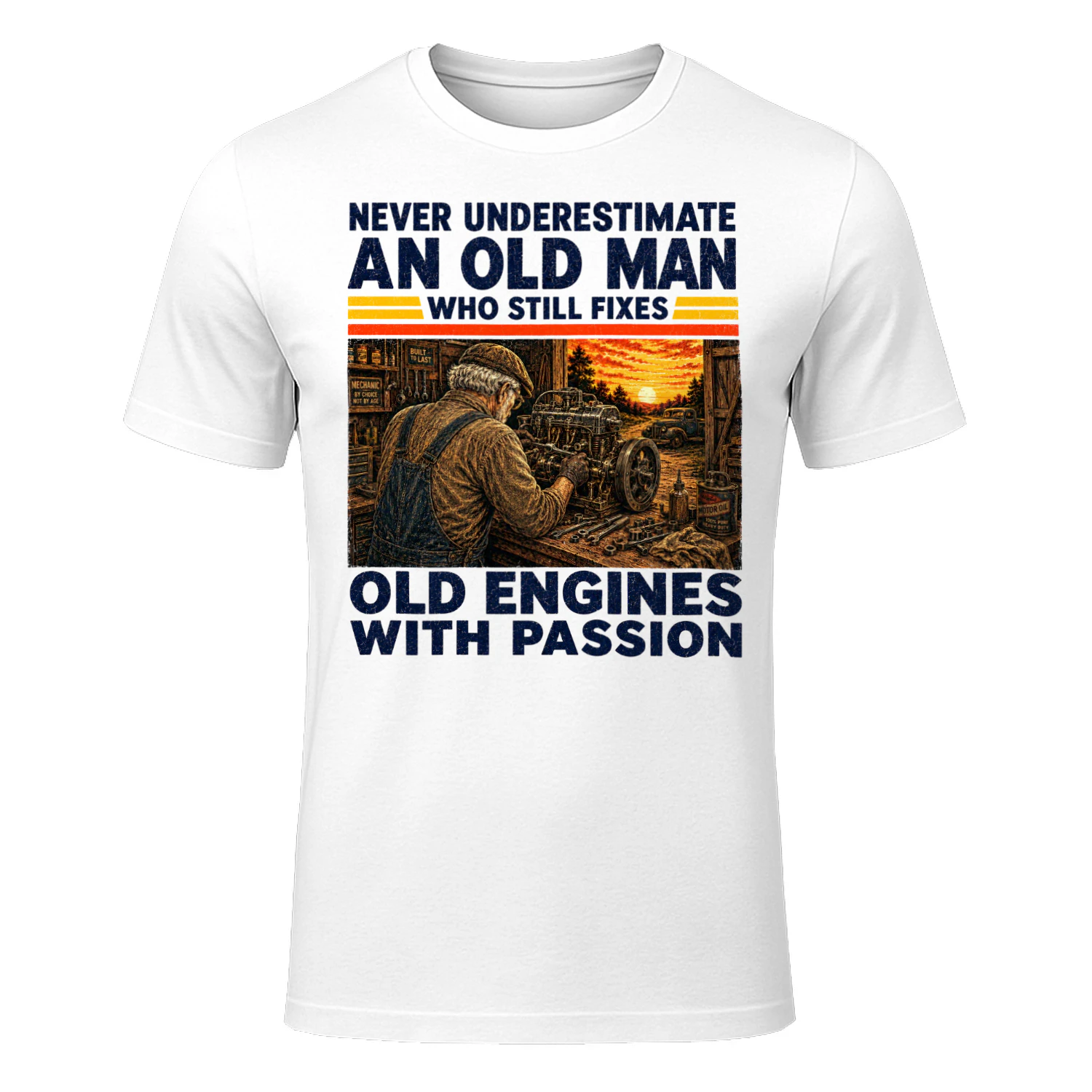 TEU1149 Man Old Engines